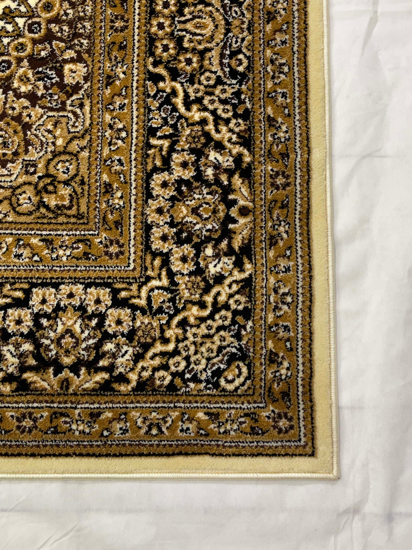 Persian polypropylene Rug,back woven(Article-22-Off white)