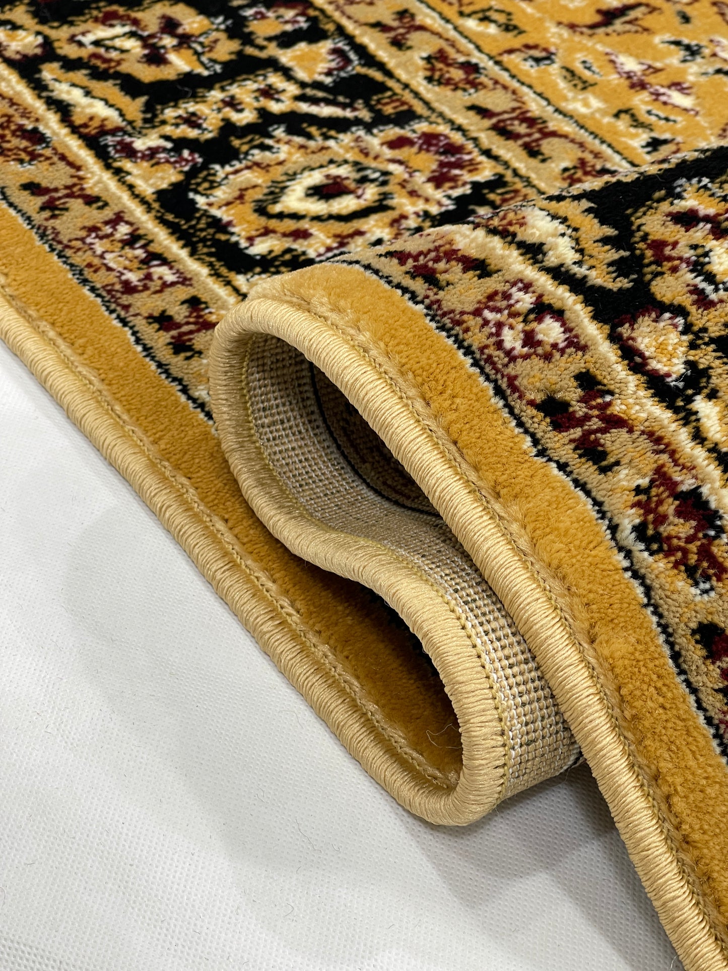 Persian polypropylene Rug,back woven(Article-04-Gold)