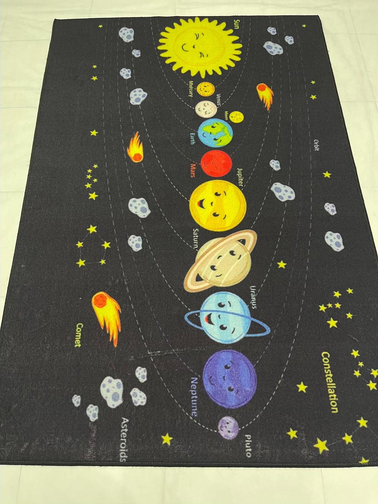 TPR Non Woven Rugs For Kids Room
Article-32-Black