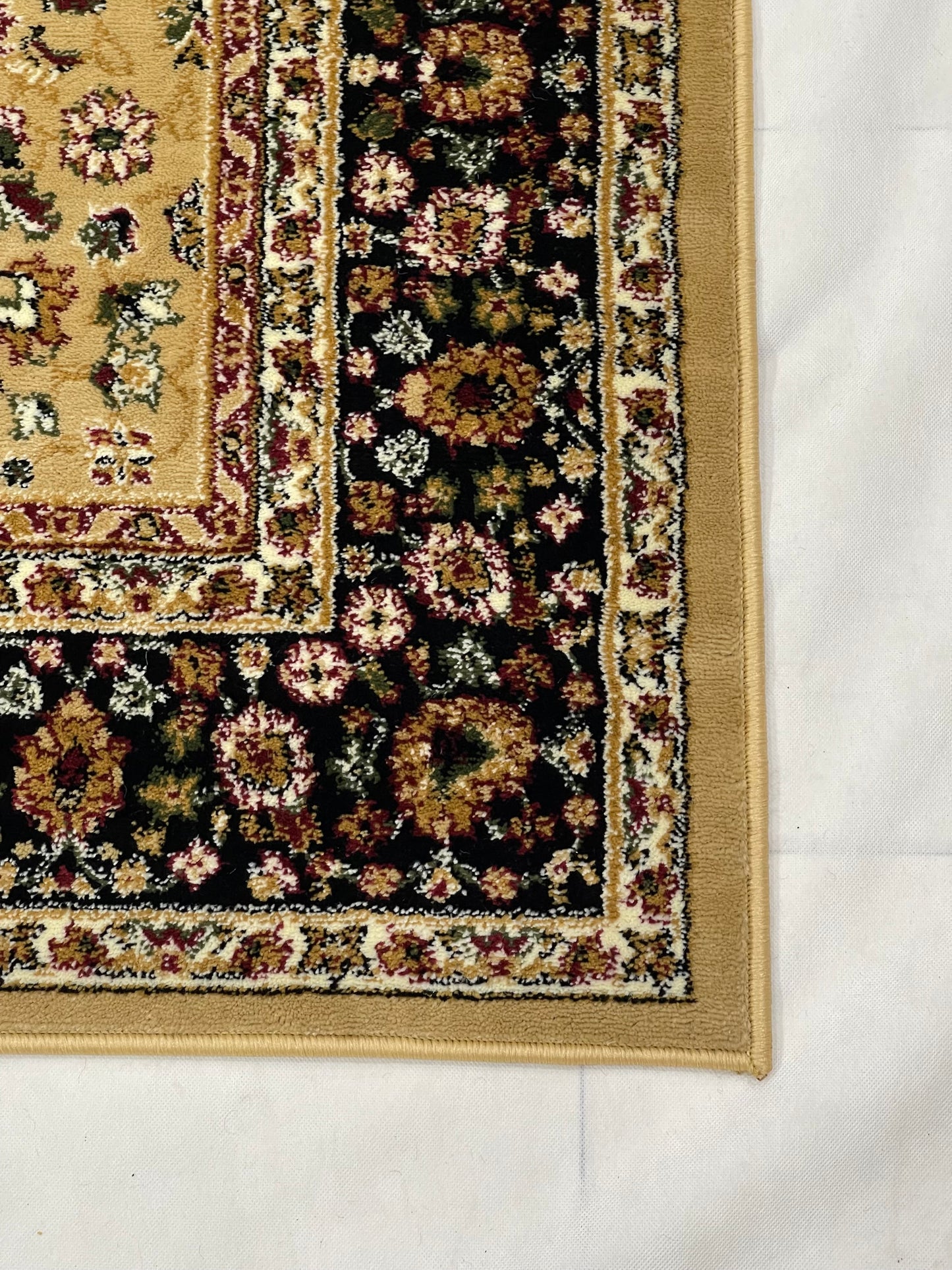 Persian polypropylene Rug,back woven(Article-140-Beige)
