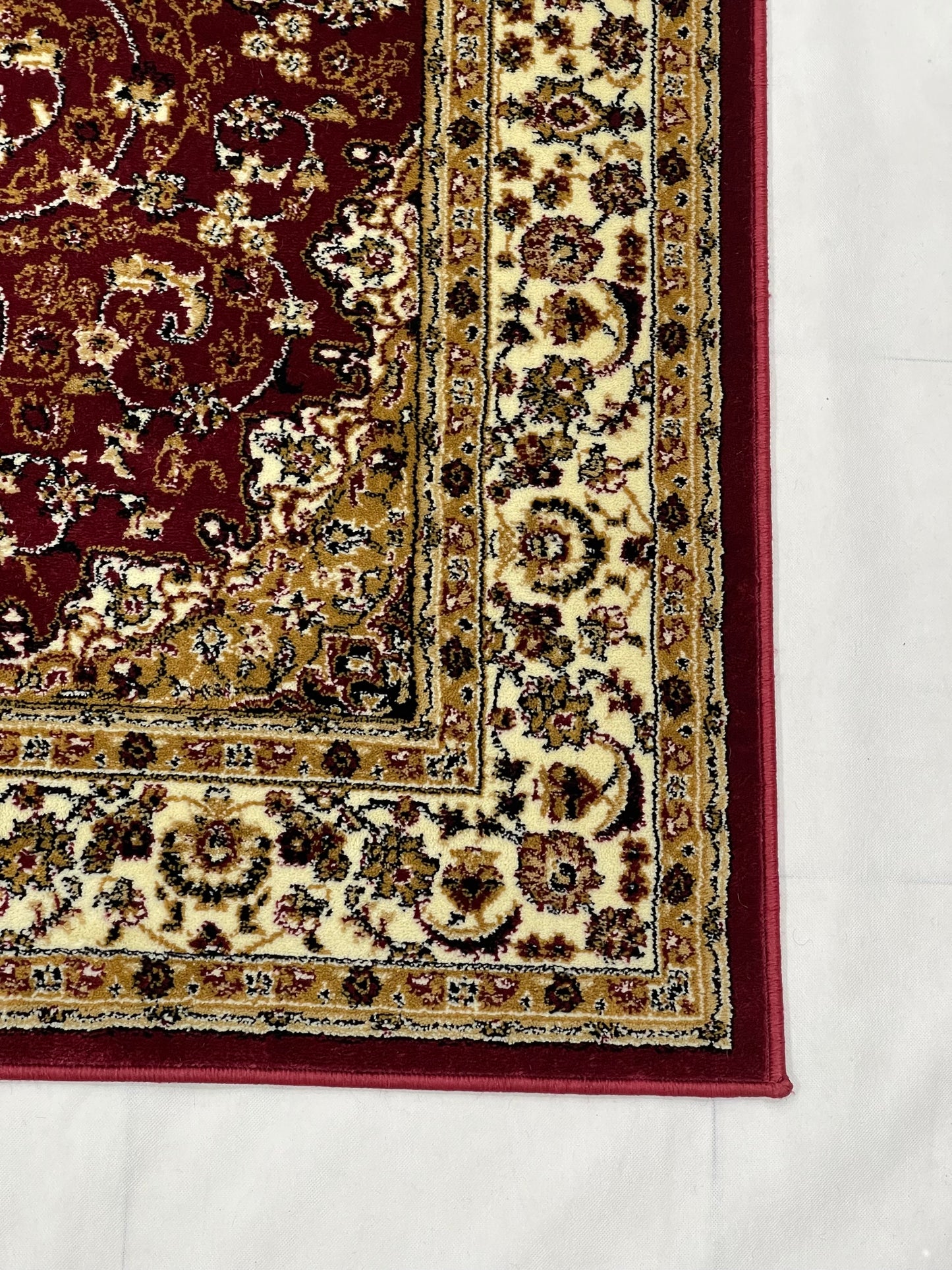 Persian Polypropylene Rug,back woven(Article-19-Red)