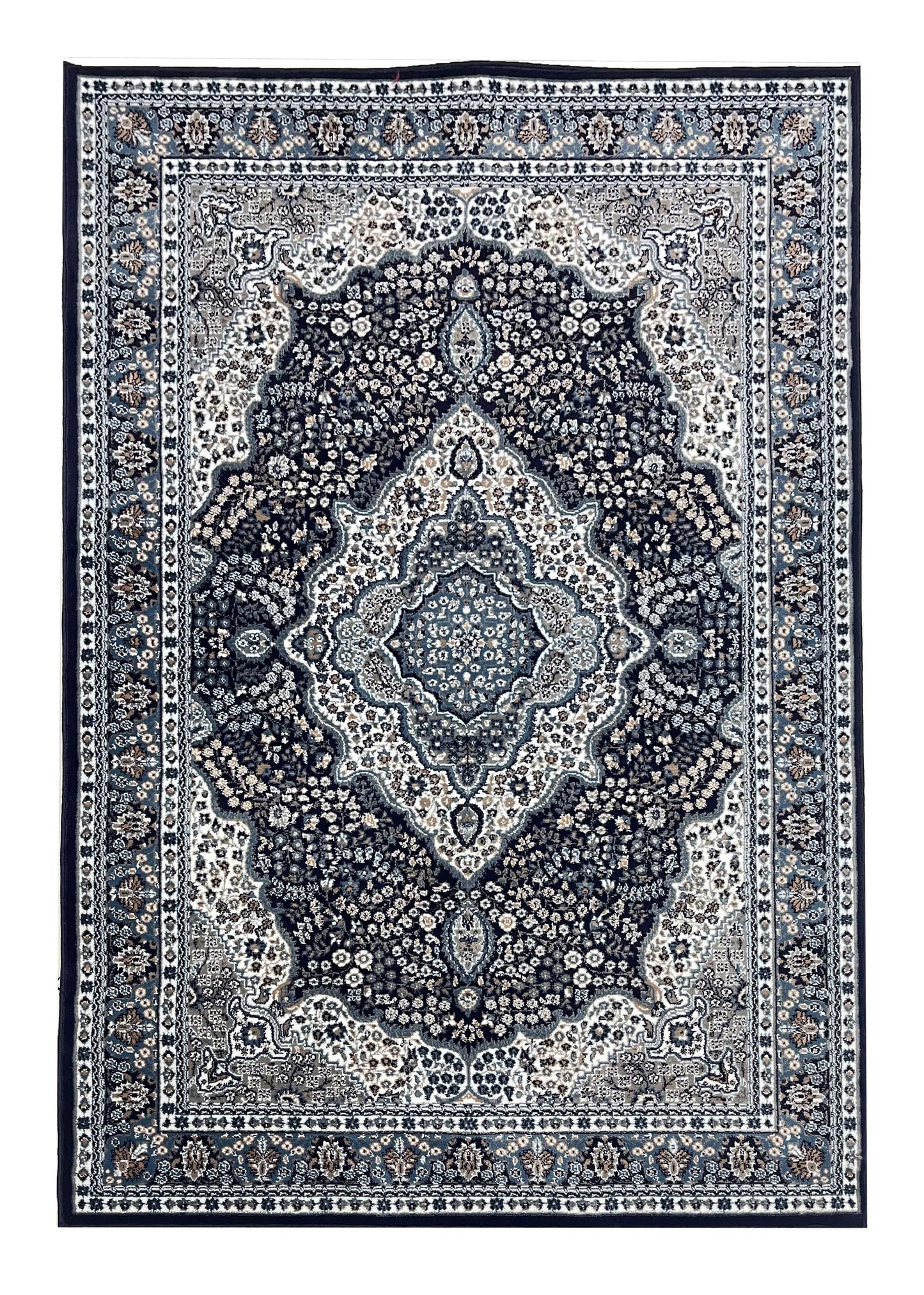 Persian polypropylene Rug,back woven(Article-25-Blue)
Size: 6.6 ft width x 9.6 ft length (200cm x 290cm)