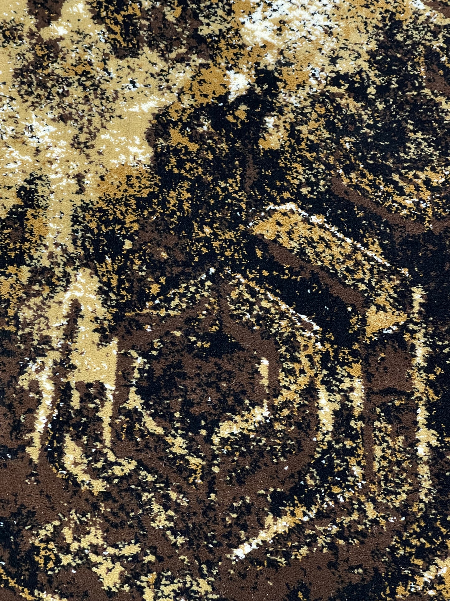 Modern  Polypropylene woven Rug.
Article-521-Brown