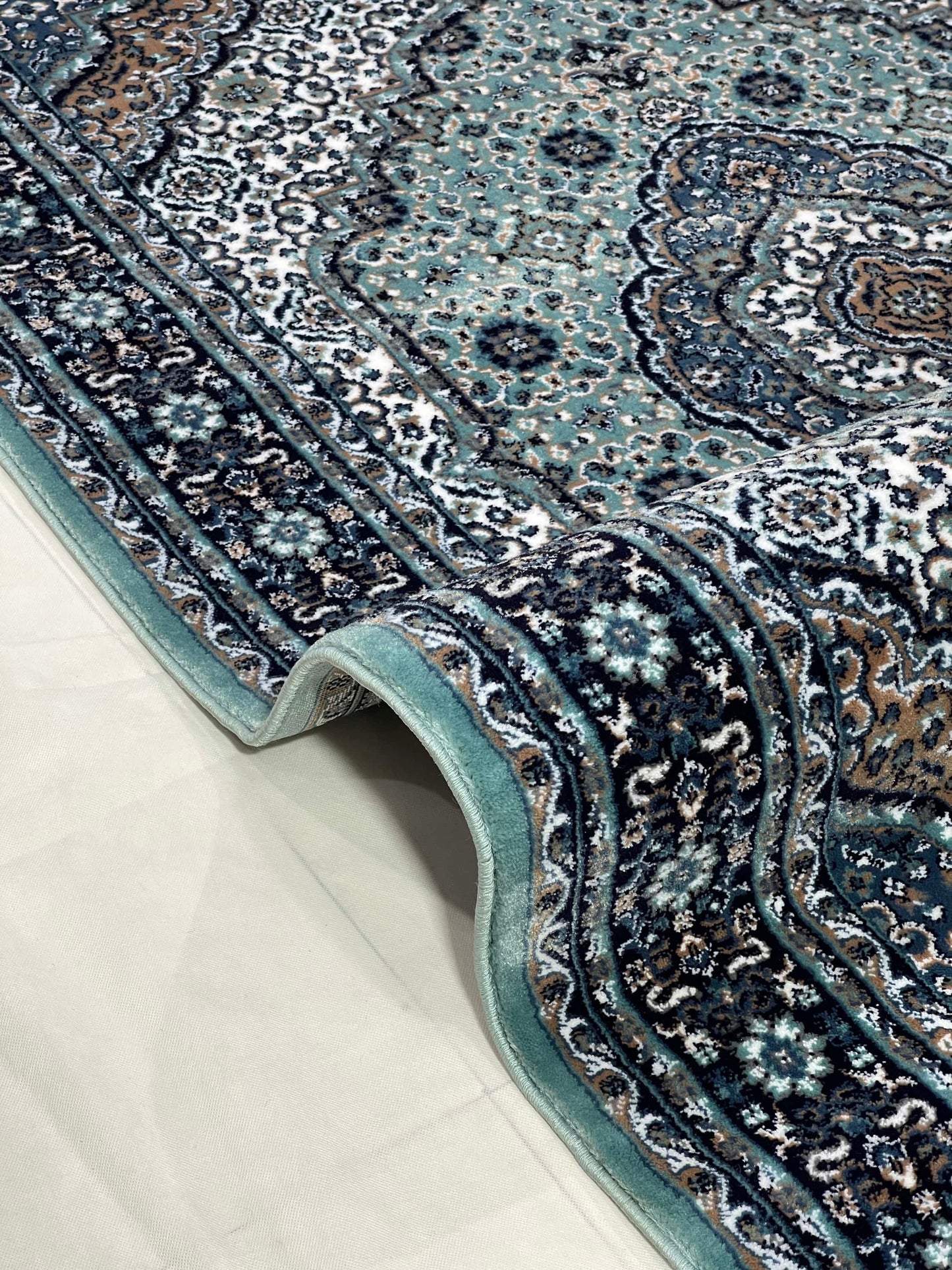 Persian polypropylene Rug,back woven (Article-141-feroze)