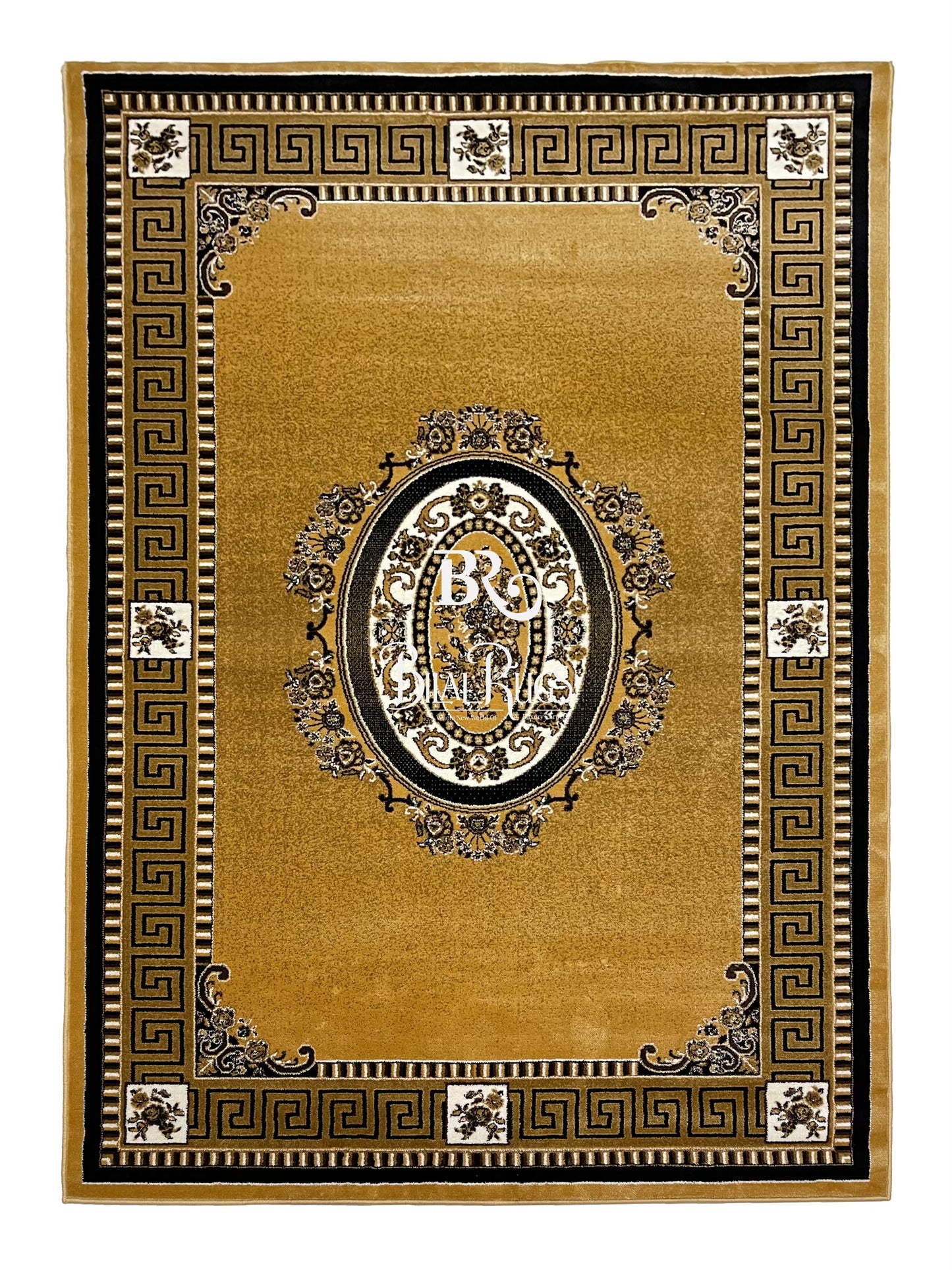 Versace polypropylene Rug,back woven(Article-75-Beige)
Size : 6.6 ft width x 9.6 ft length (200cm x 290cm)