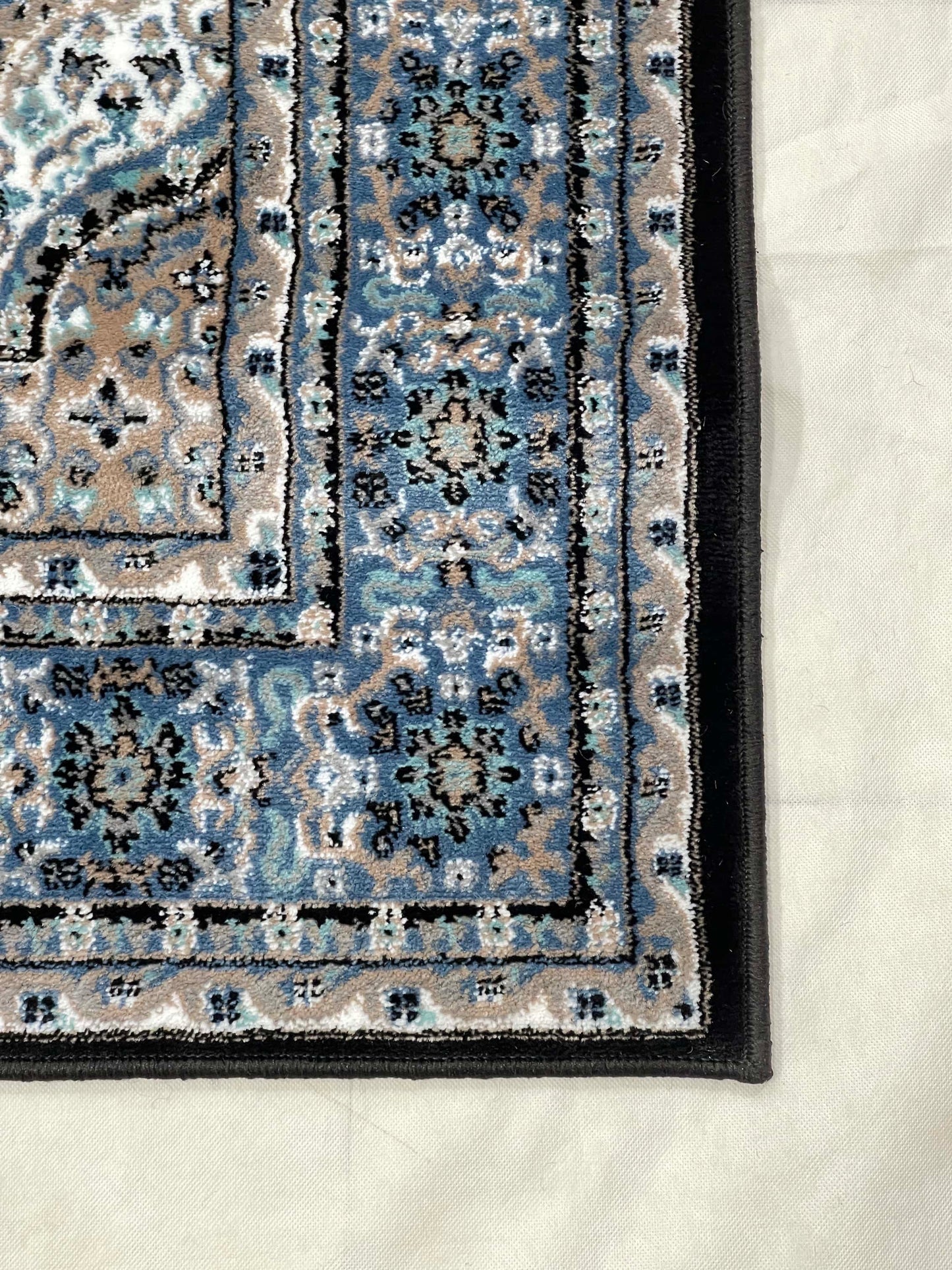 Persian  Polypropylene Rug,back woven(Article-1021-Blue)
Size : 5ft width  x 7.3ft length (150cm x 220cm)