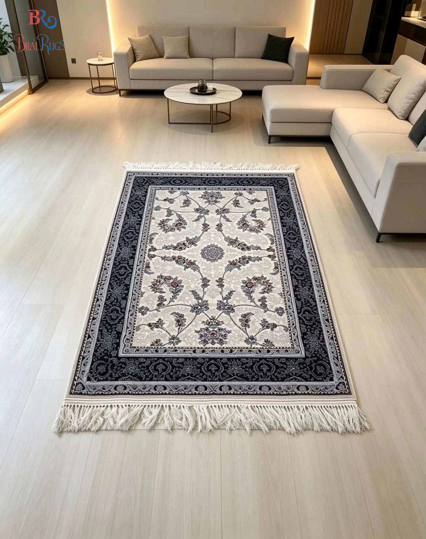 Irani  Acrylic 700 Reeds
Article -209-Off white
Size : 3 ft width x 5 ft length (100cm x 150cm)