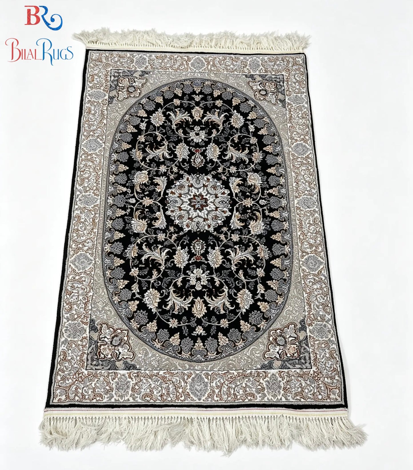 Irani  Acrylic 700 Reeds
Article -201-Black
Size : 3 ft width x 5 ft length (100cm x 150cm)