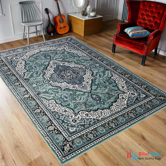 Persian polypropylene Rug,back woven(Article-25-Feroze)