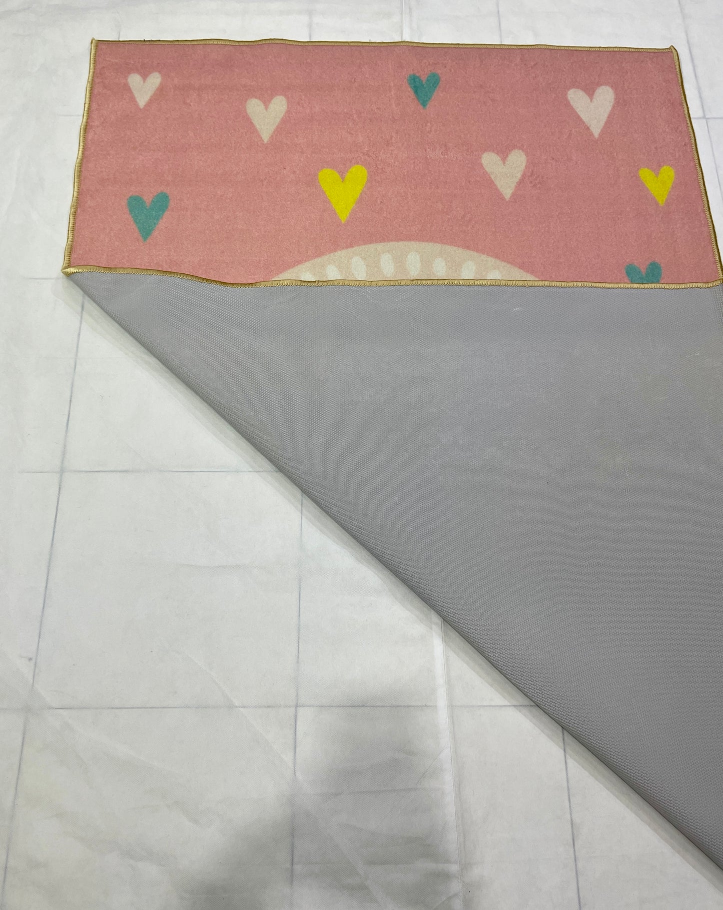 TPR Non Woven Rug.  Article-71-Pink