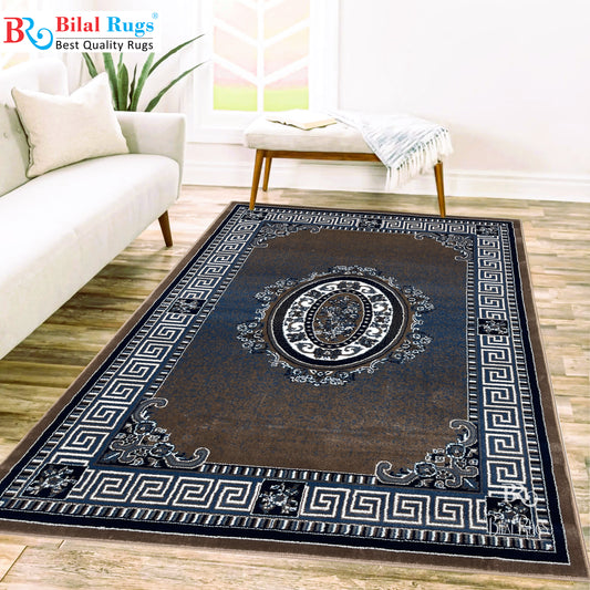 Modern Polypropylene Rug,back woven(Article-75-Mink)
Size : 5ft width  x 7.3ft length (150cm x 220cm)
