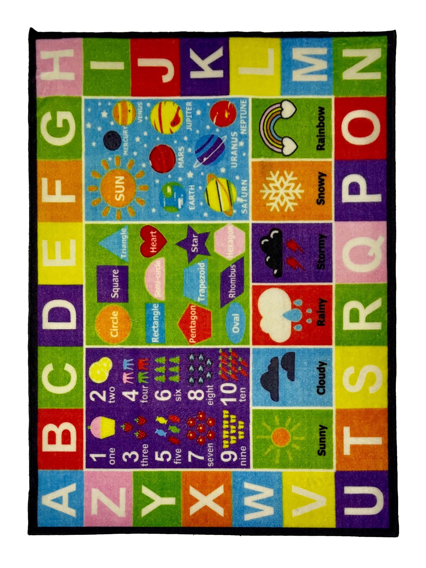 TPR Non Woven Rugs For Kids Room
Article-83-Beige , Multi