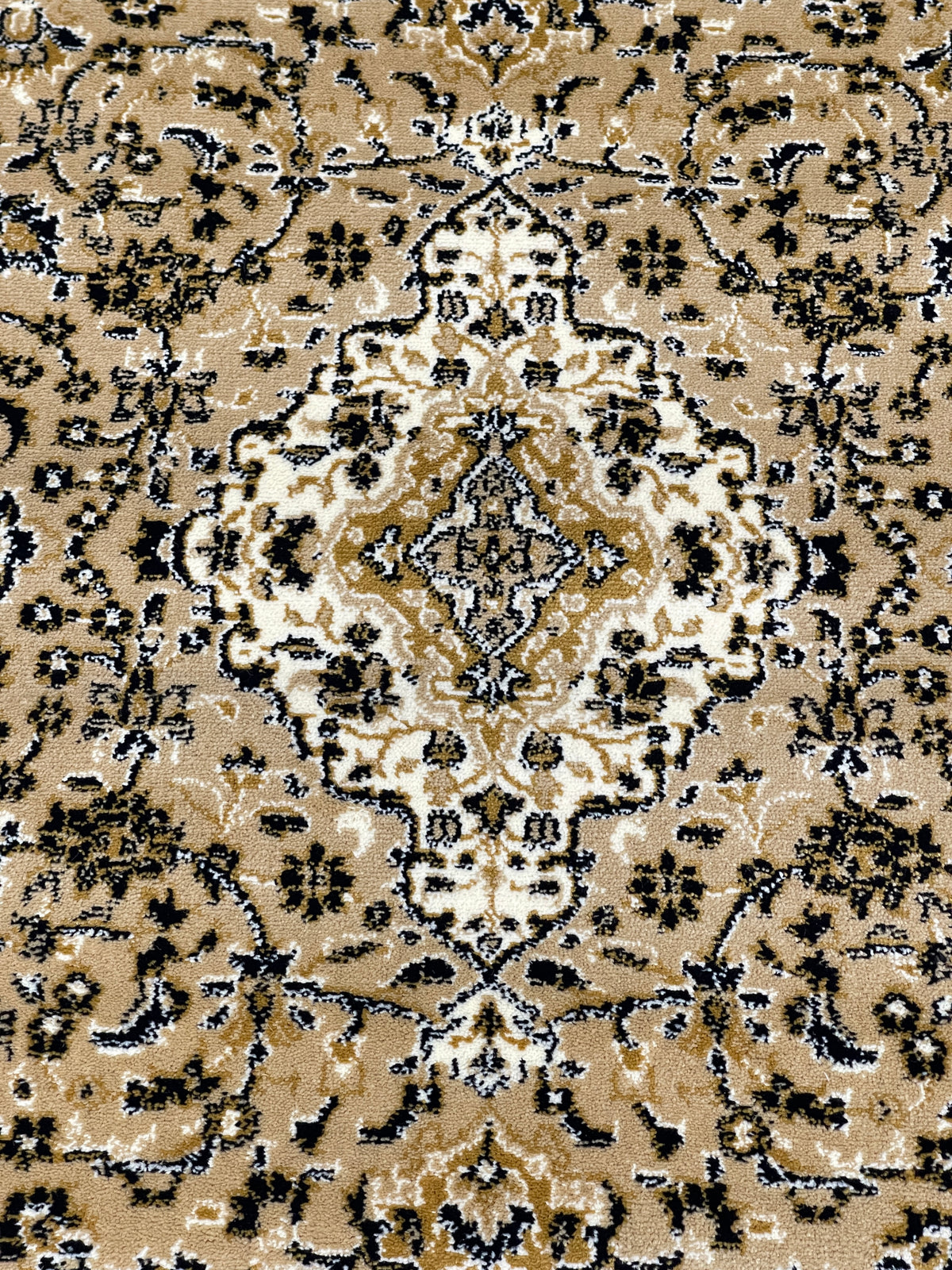 Persian polypropylene Rug,back woven(Article-01-Beige)