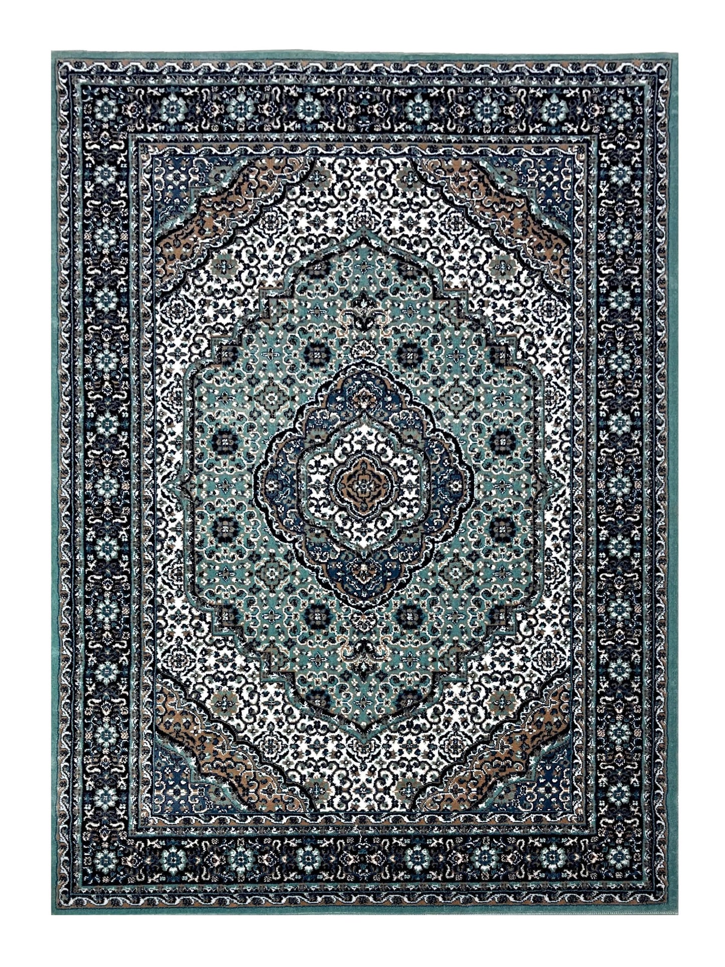 Persian polypropylene Rug,back woven (Article-141-feroze)