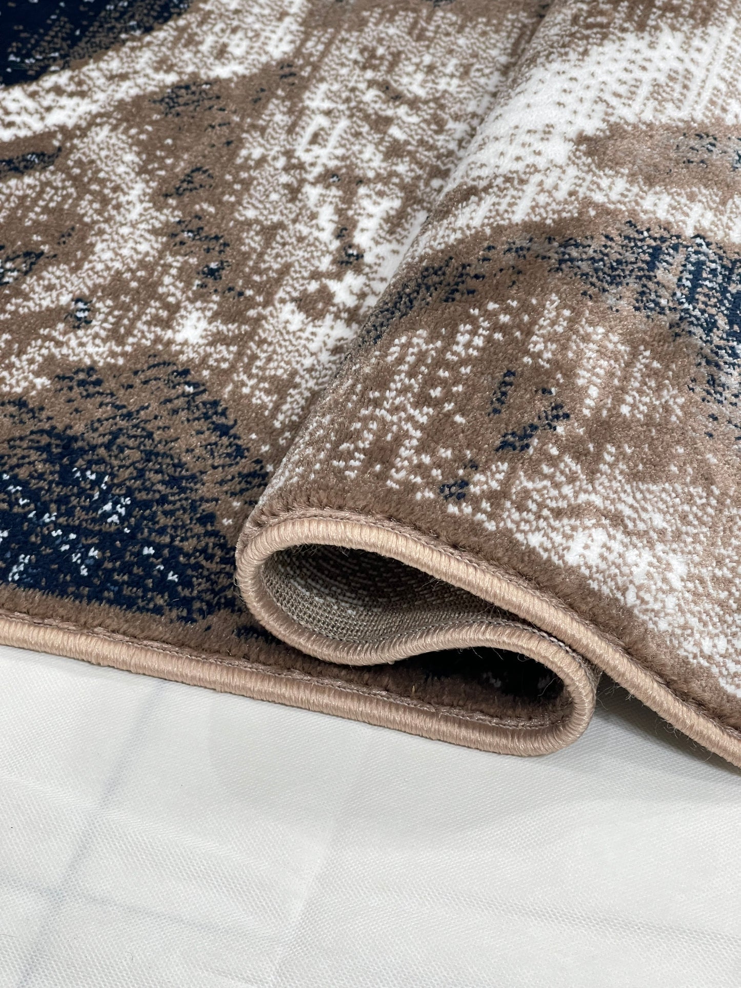 Modern Polypropylene Rug,back woven(Article-7441-Mink)