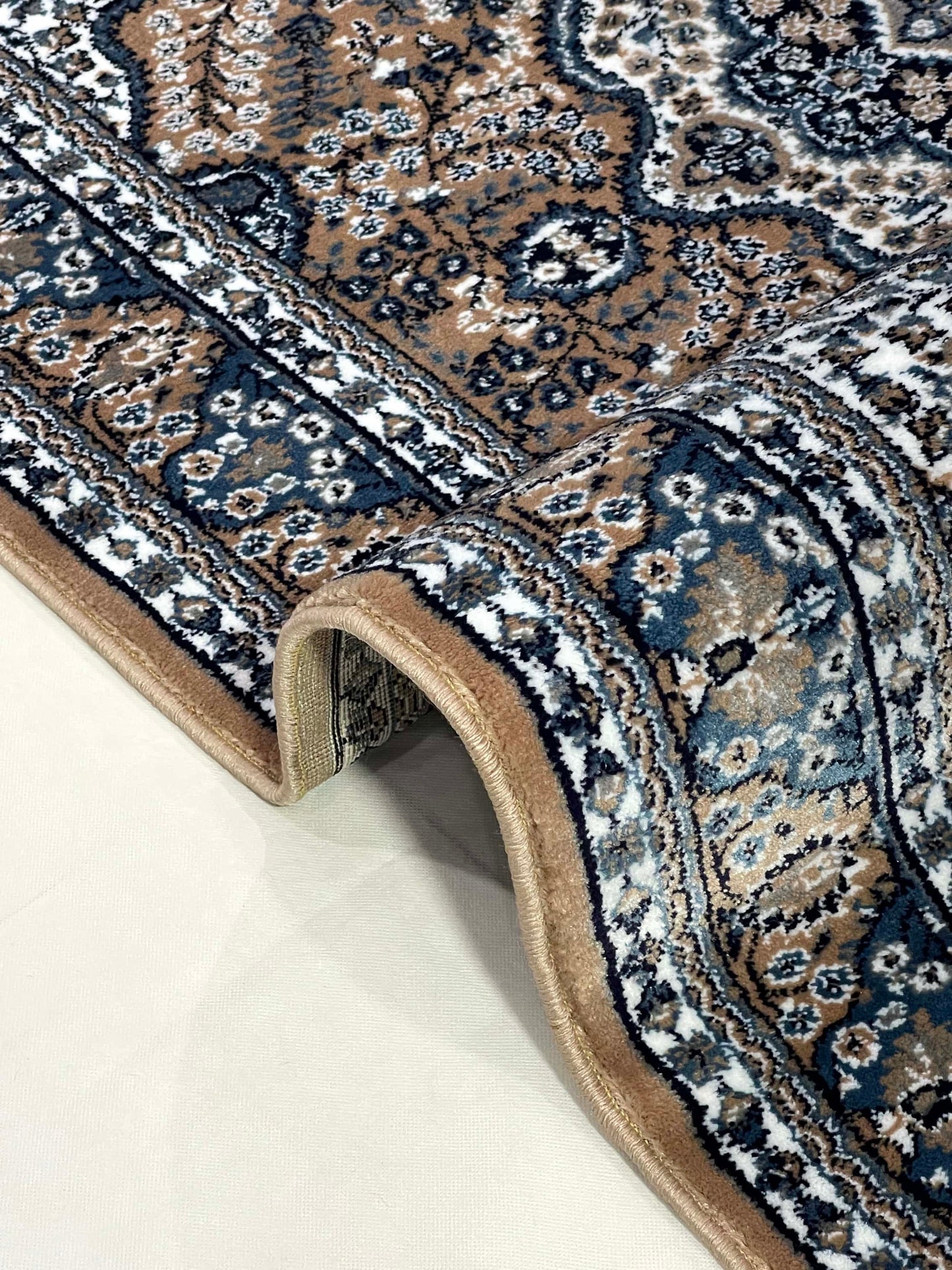 Persian polypropylene Rug,back woven(Article-19-Mink)