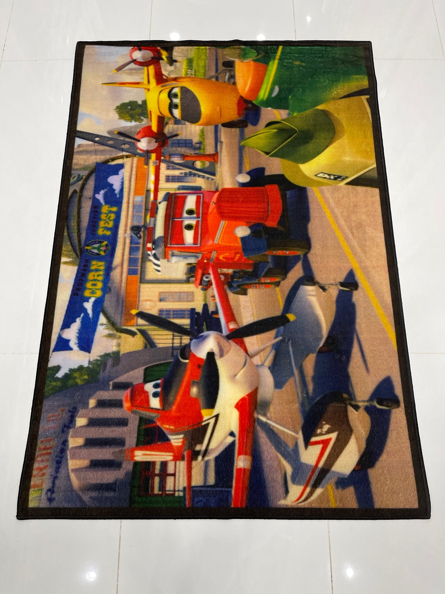 TPR Non Woven Rugs For Kids Room
Article-81-Multi