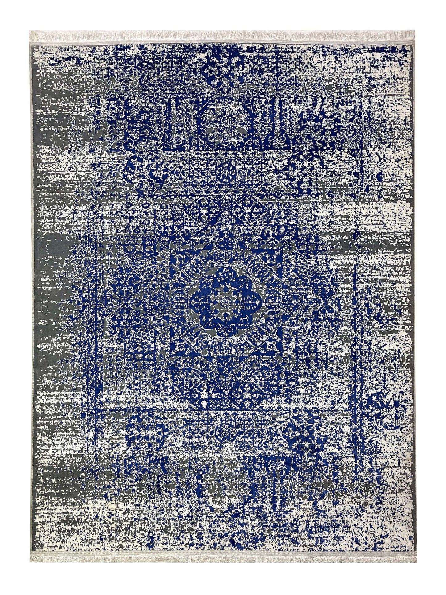 Irani Premium Silk.
(Article-1604- Grey , Blue)
Size : 5ft width  x 7.3ft length (150cm x 220cm)