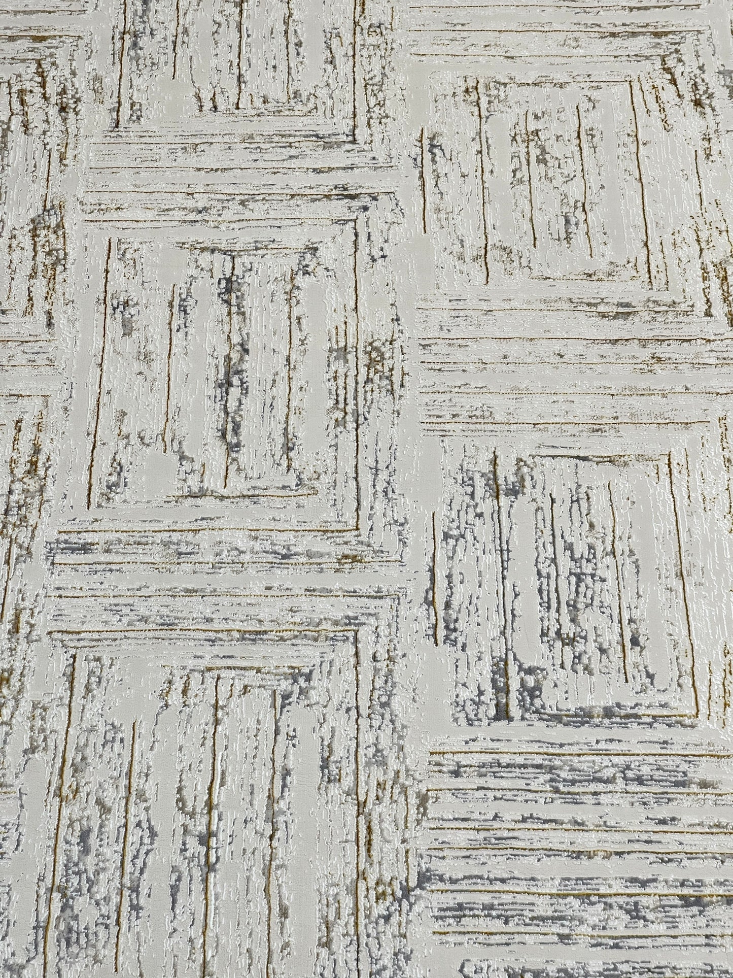 New Turkish Silk (Surya A) 
Size: 6.6 ft width x 9.6 ft length (200cm x 290cm)
Article -611- Grey