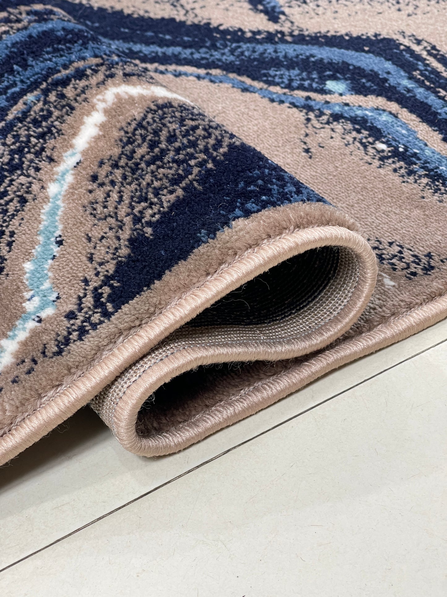 Modern polypropylene Rug,back woven(Article-167-Mink)
