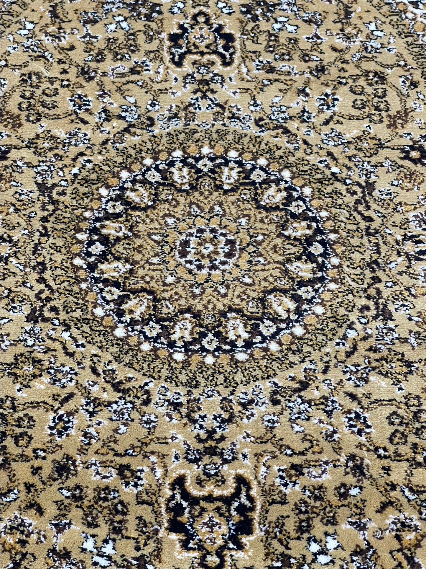 Persian polypropylene Rug,back woven(Article-22-Beige)