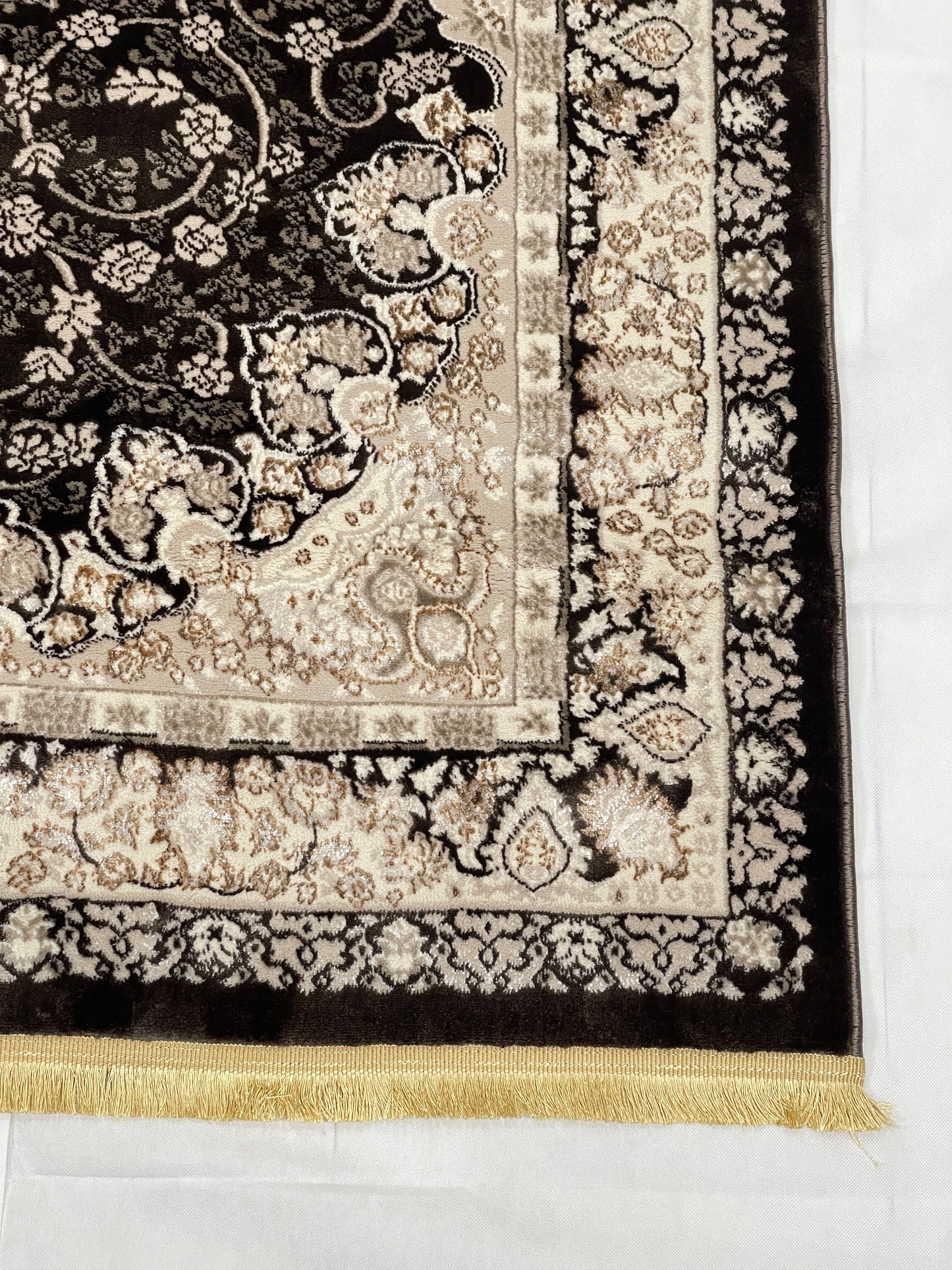 Turkish Top Quality Silk.(Article-1056-Brown)