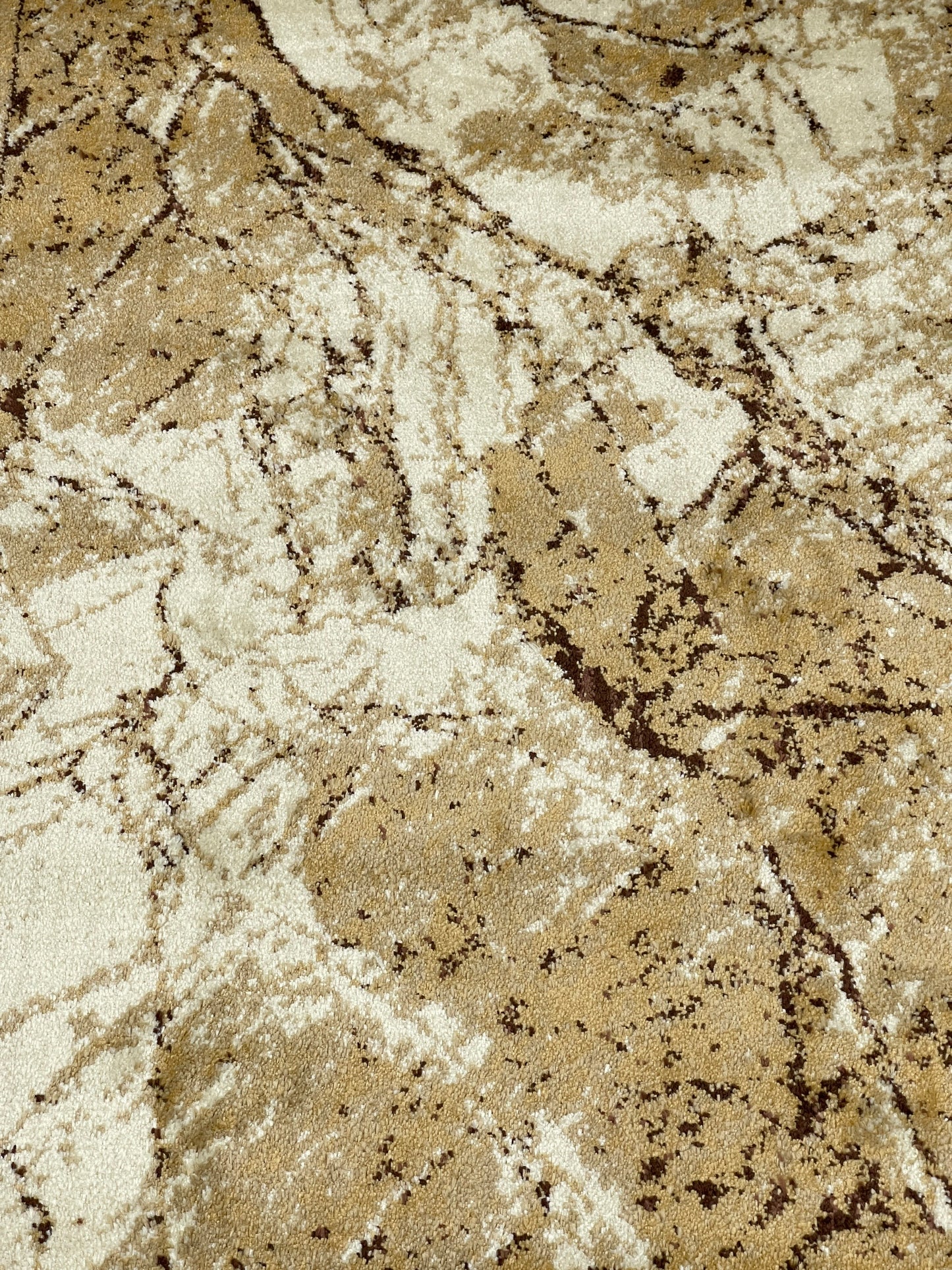 Modern polypropylene Rug,back woven(Article-566-Off white)