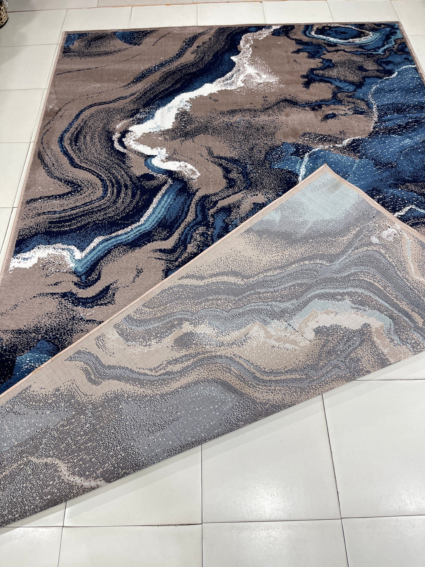 Modern polypropylene Rug,back woven(Article-167-Mink)