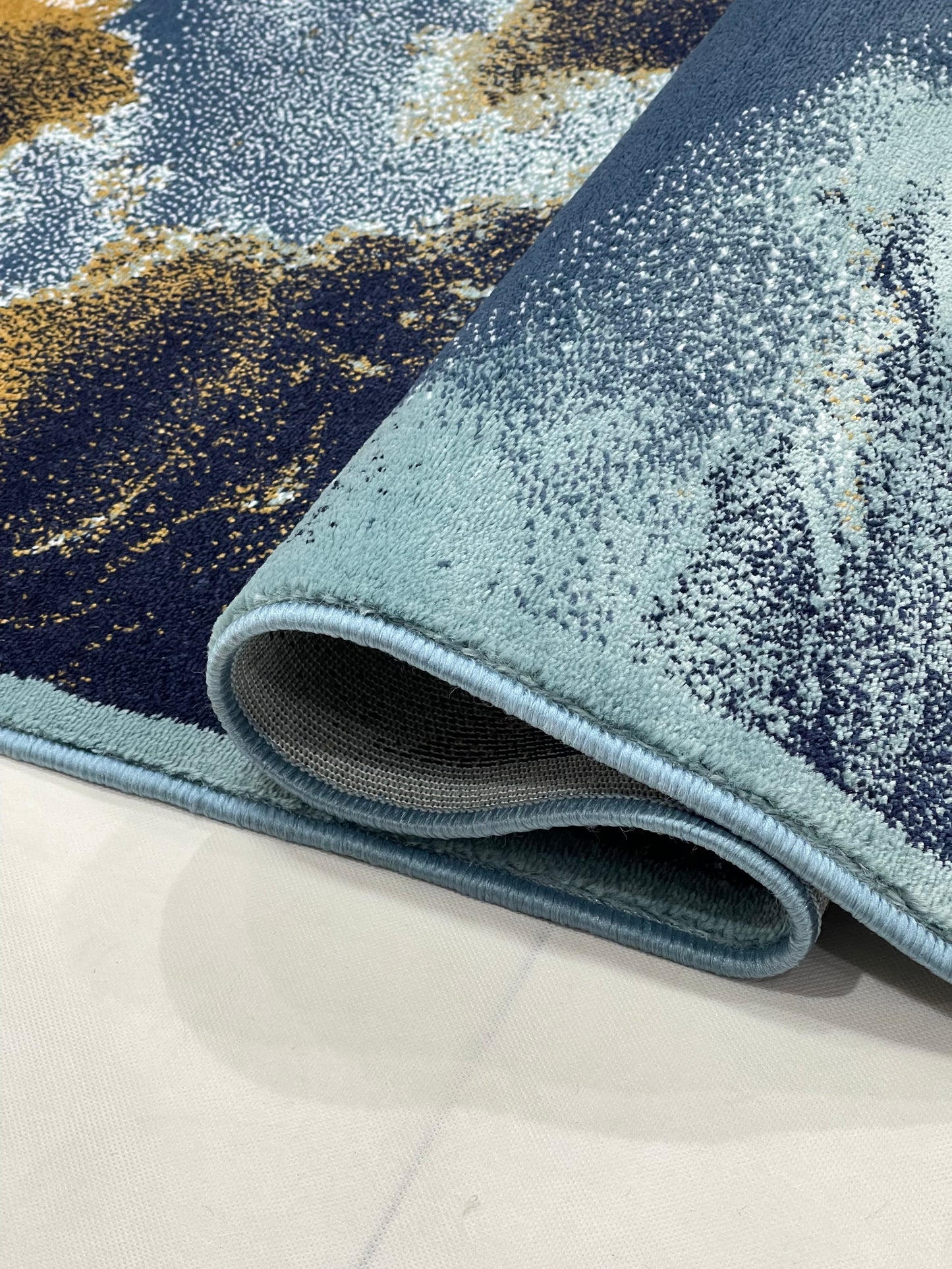 Modern polypropylene Rug,back woven(Article-1612-Feroze)