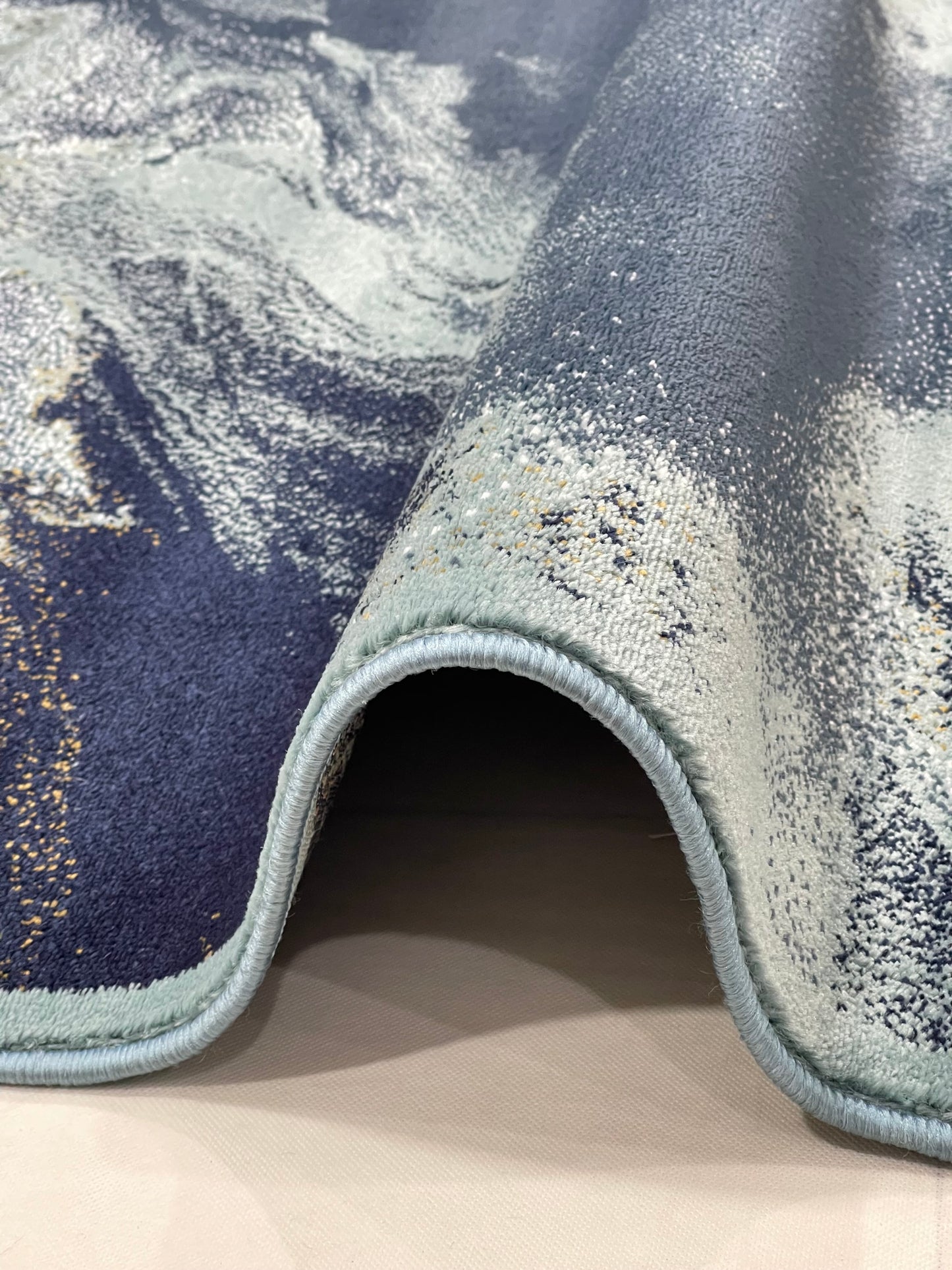 Modern polypropylene Rug,back woven(Article-1612-Feroze)