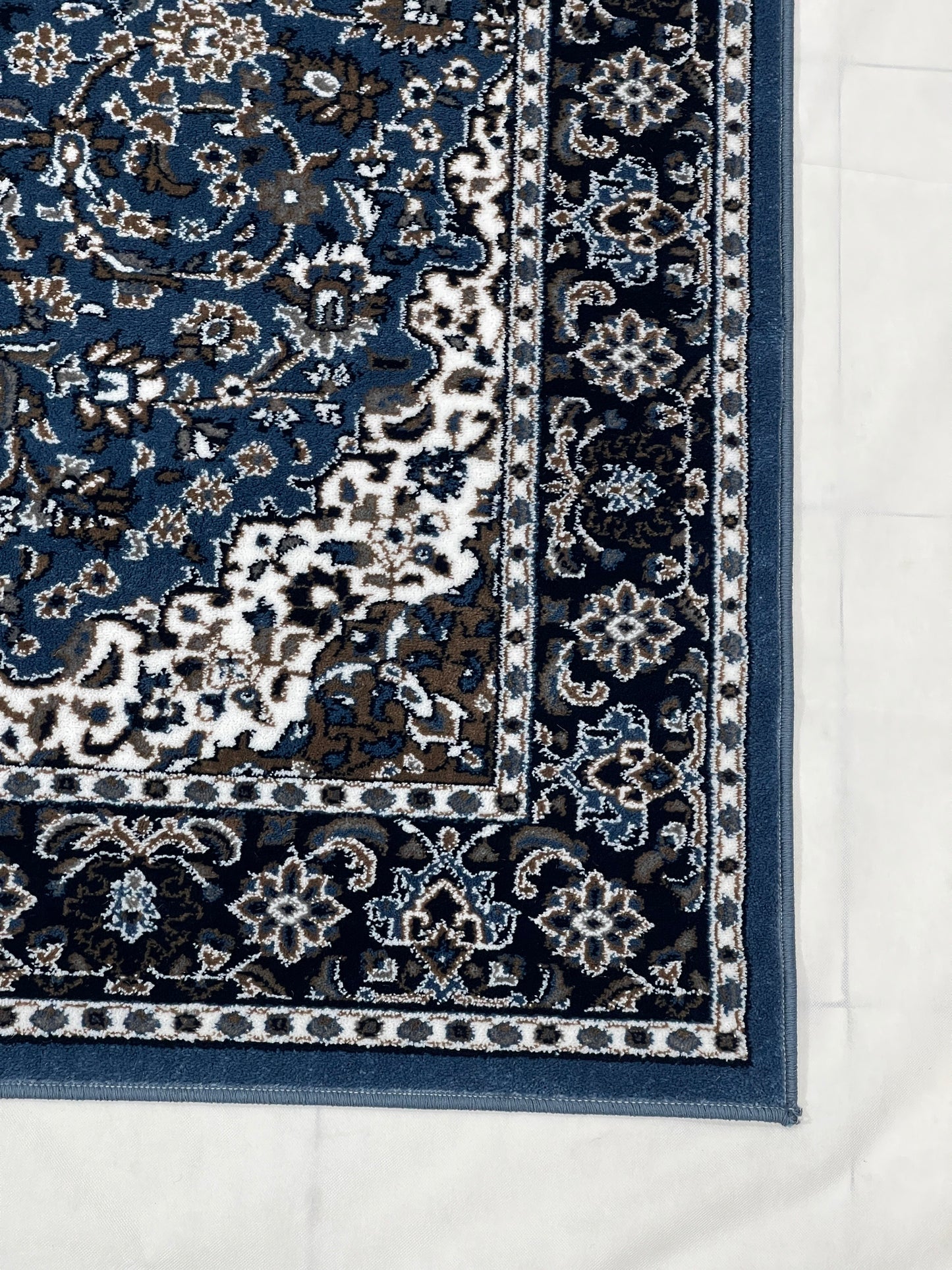Persian Polypropylene Rug,back woven(Article-01-Blue)