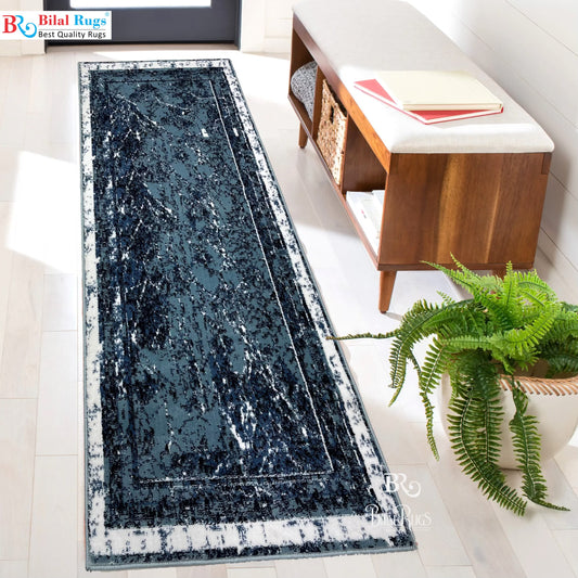 Feroze Modern Polypropylene Woven Runner.
Size : 2.6 ft width x 6.6 ft length 
(80 cm x 200 cm)