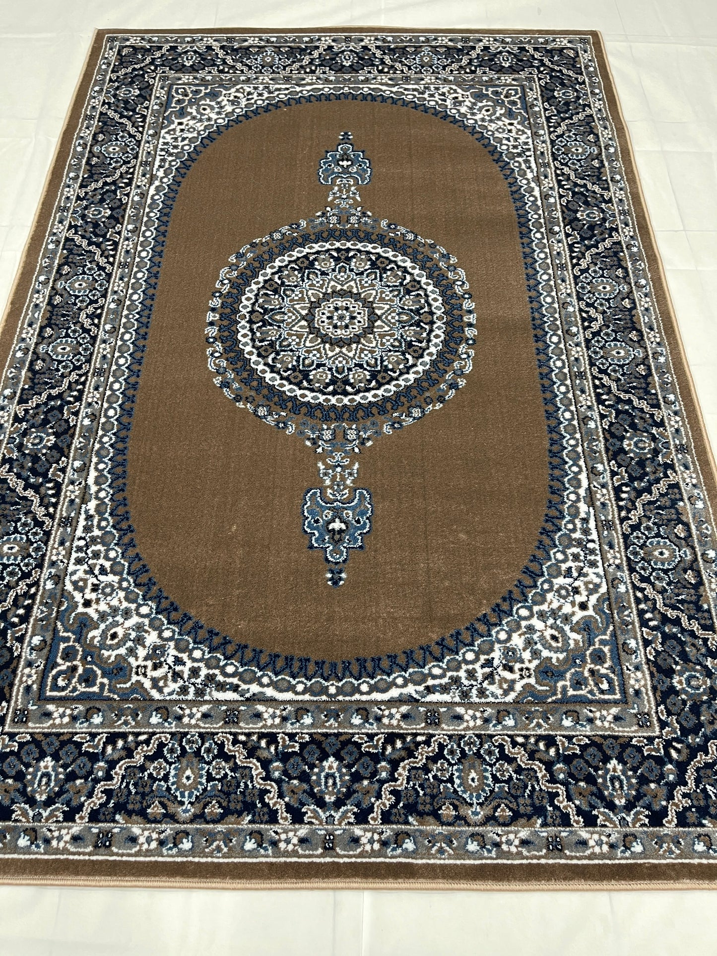 Persian polypropylene Rug,back woven(Article-22-Mink)