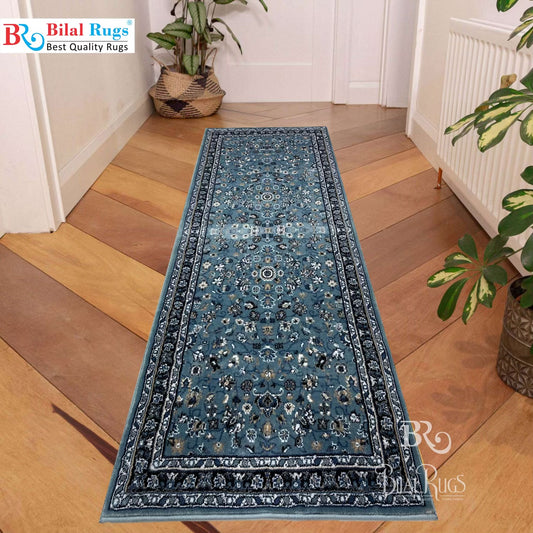 Allover Feroze Polypropylene Woven Rug.  Size : 2.6 ft width x 6.6 ft length  (80 cm x 200cm)