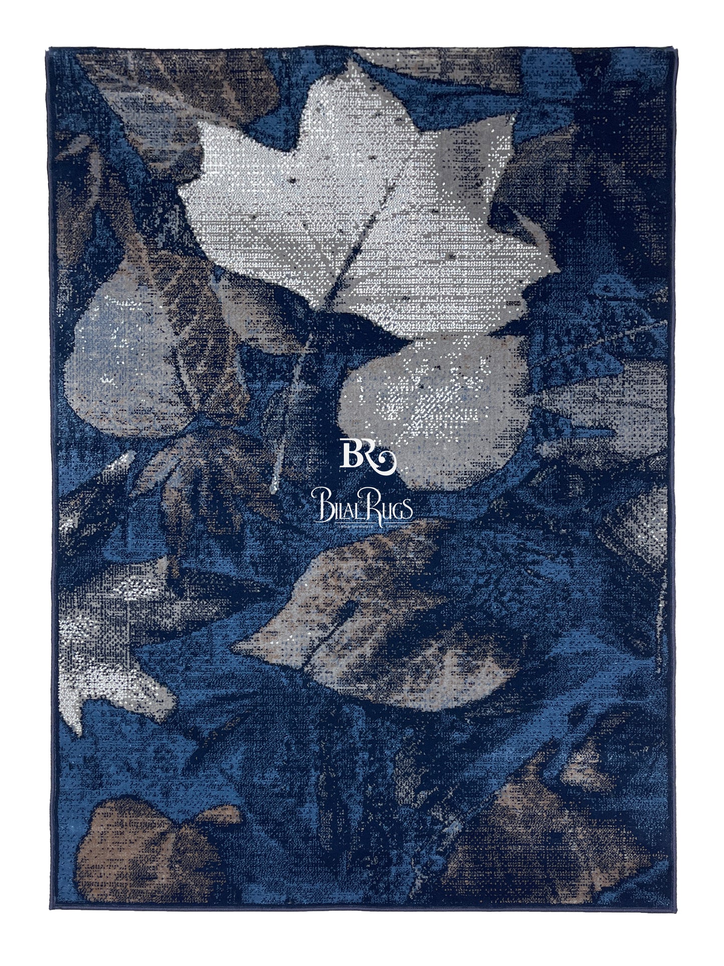 Modern Polypropylene Rug,back woven(Article-886-Blue)
Size : 5ft width  x 7.3ft length (150cm x 220cm)