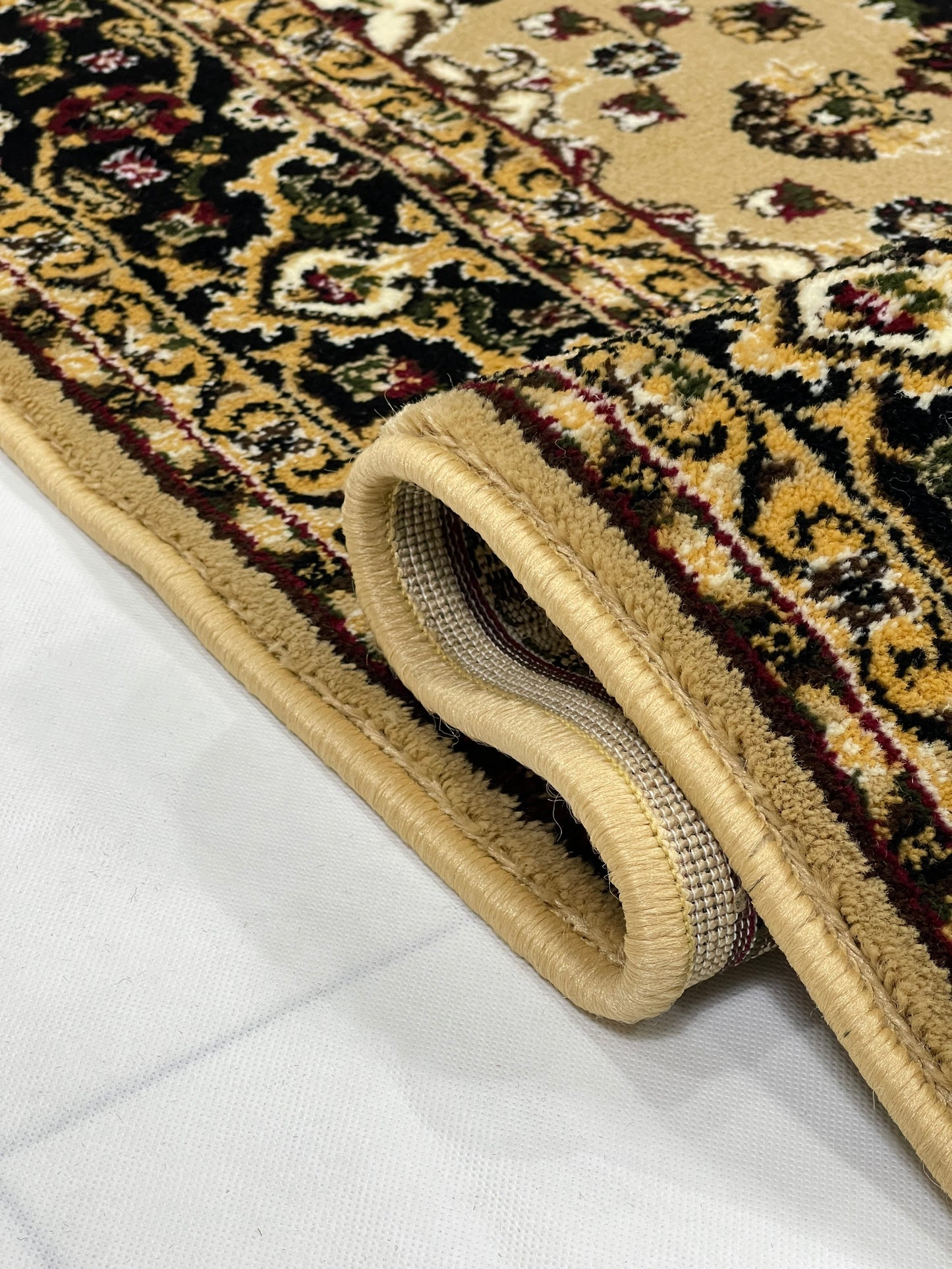 Persian Polypropylene Rug,back woven(Article-28-Beige)
Size : 5ft width  x 7.3ft length (150cm x 220cm)