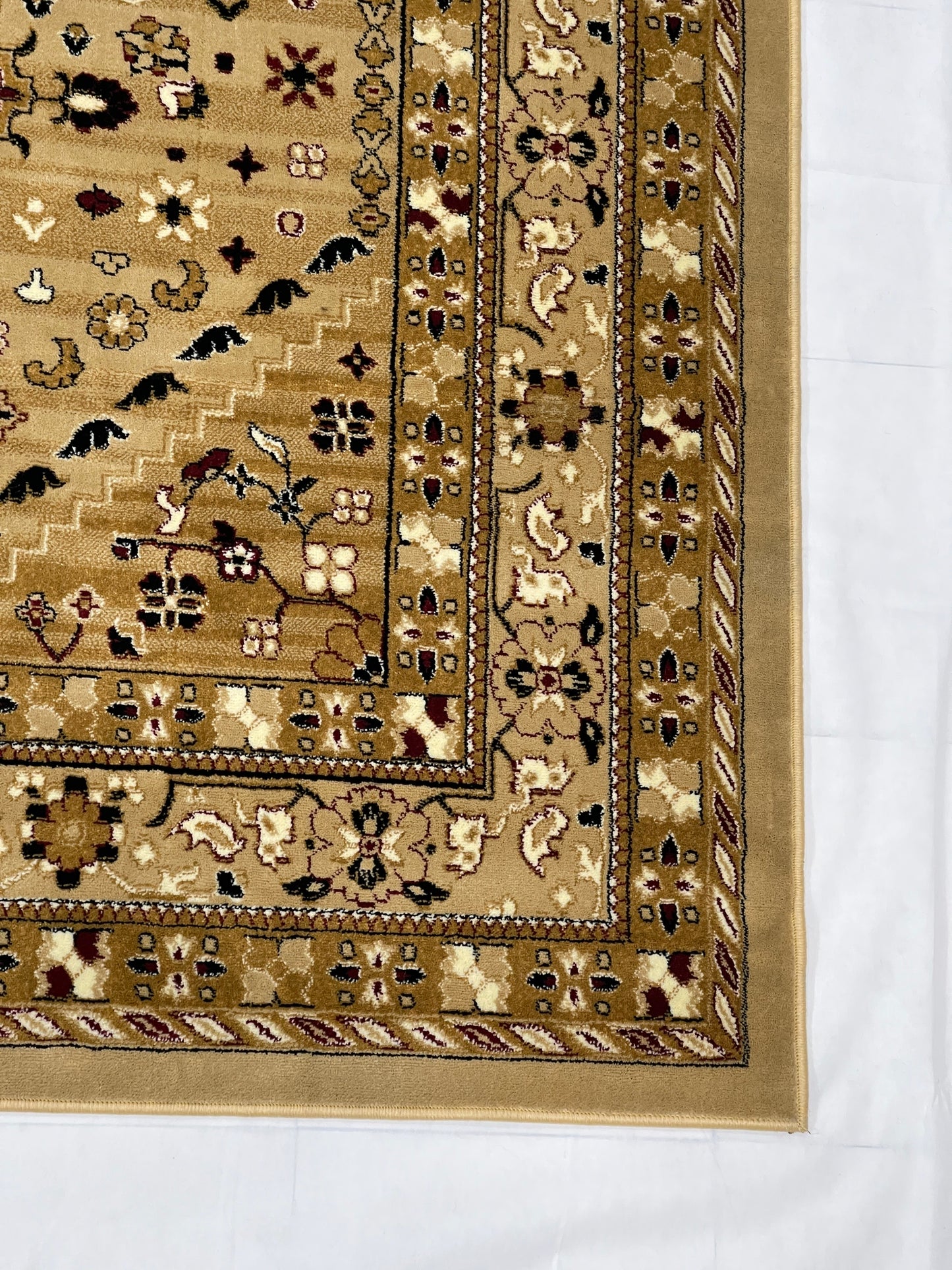 Persian polypropylene Rug,back woven(Article-55-beige)