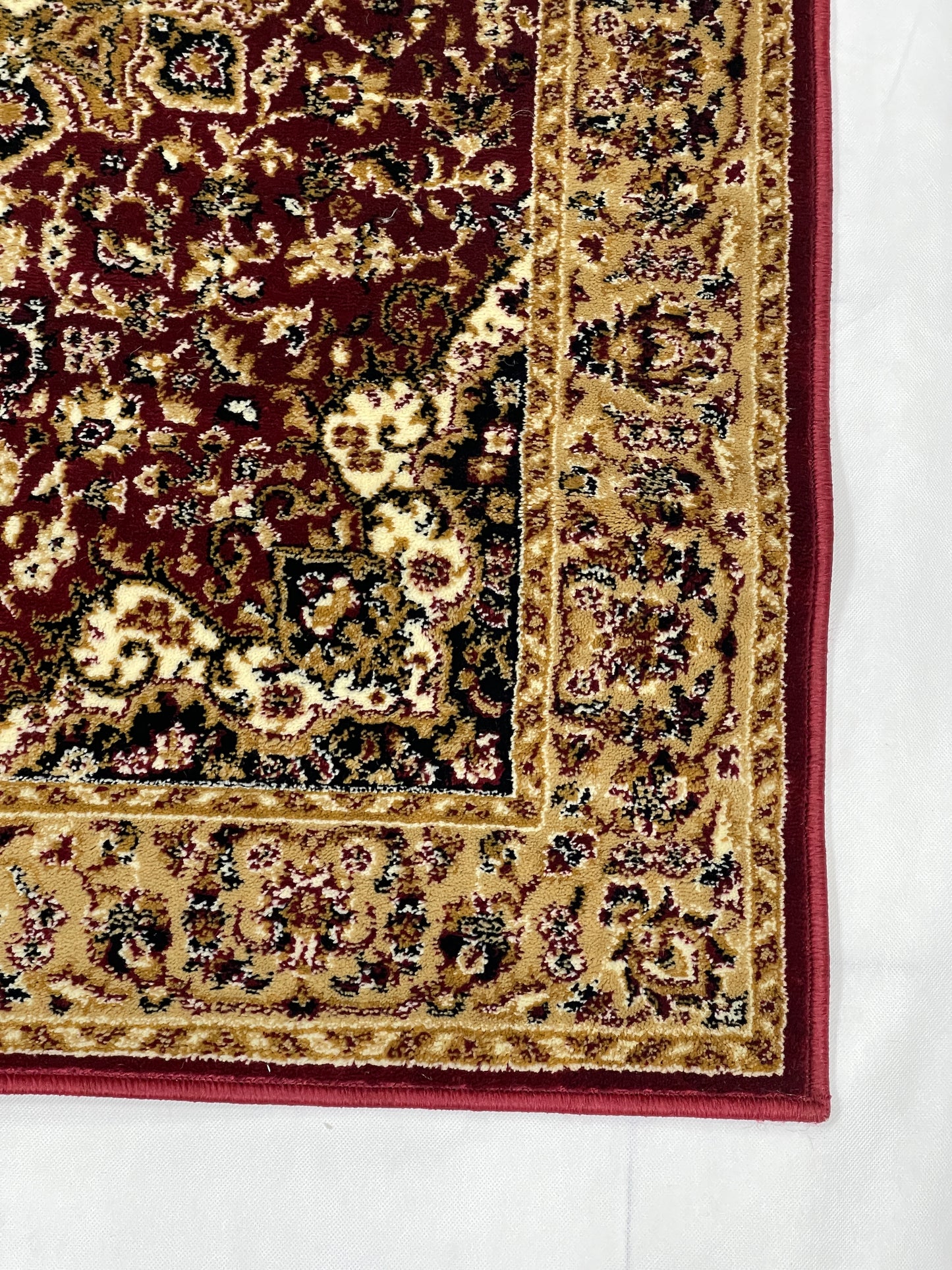 Persian Polypropylene Rug,Woven Back
(Article-20-Red)
Size : 3 ft width x 5 ft length (100cm x 150 cm)