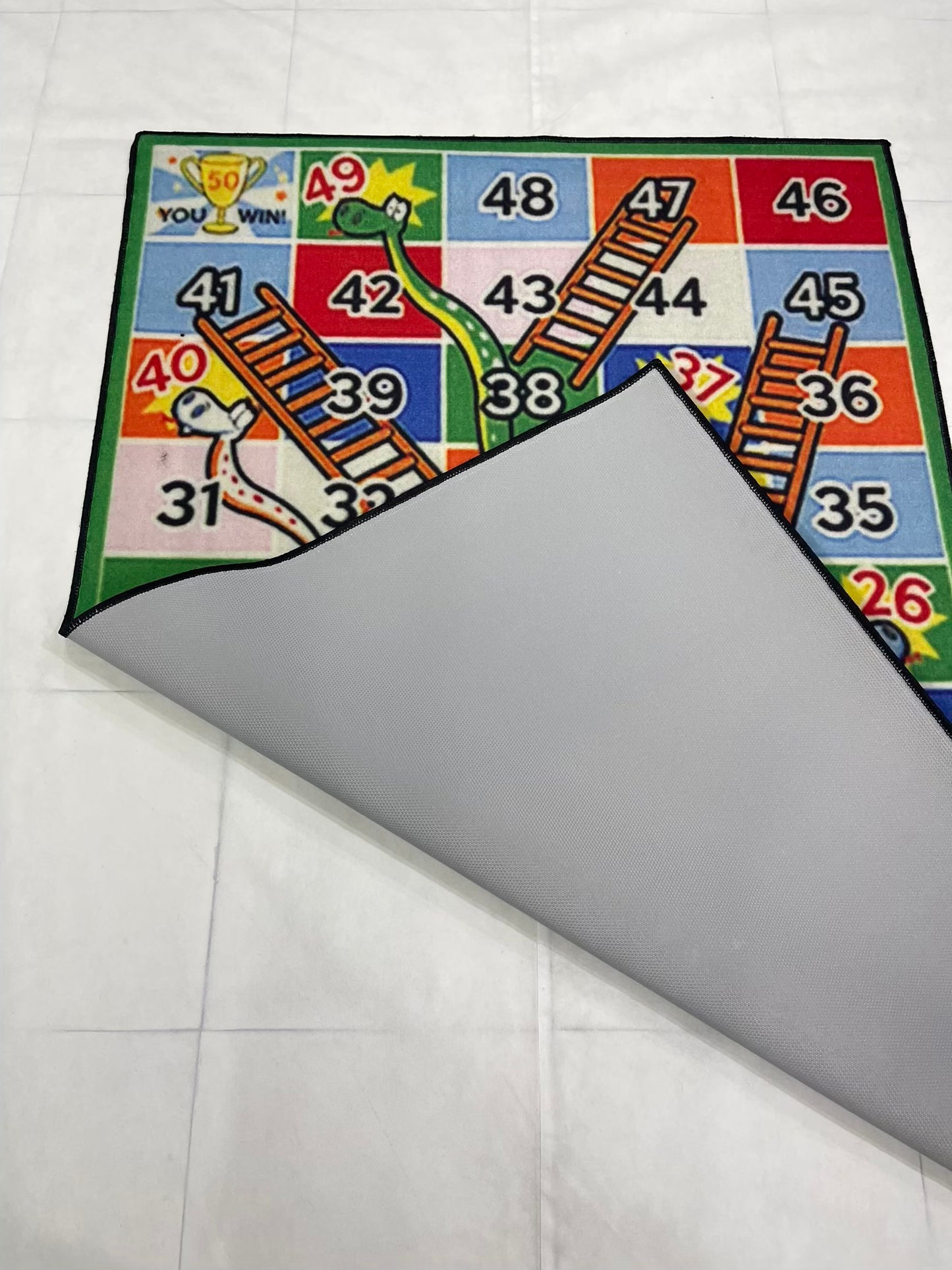 TPR Non Woven Ludo Rug For Kids Room
Article-78-Multi