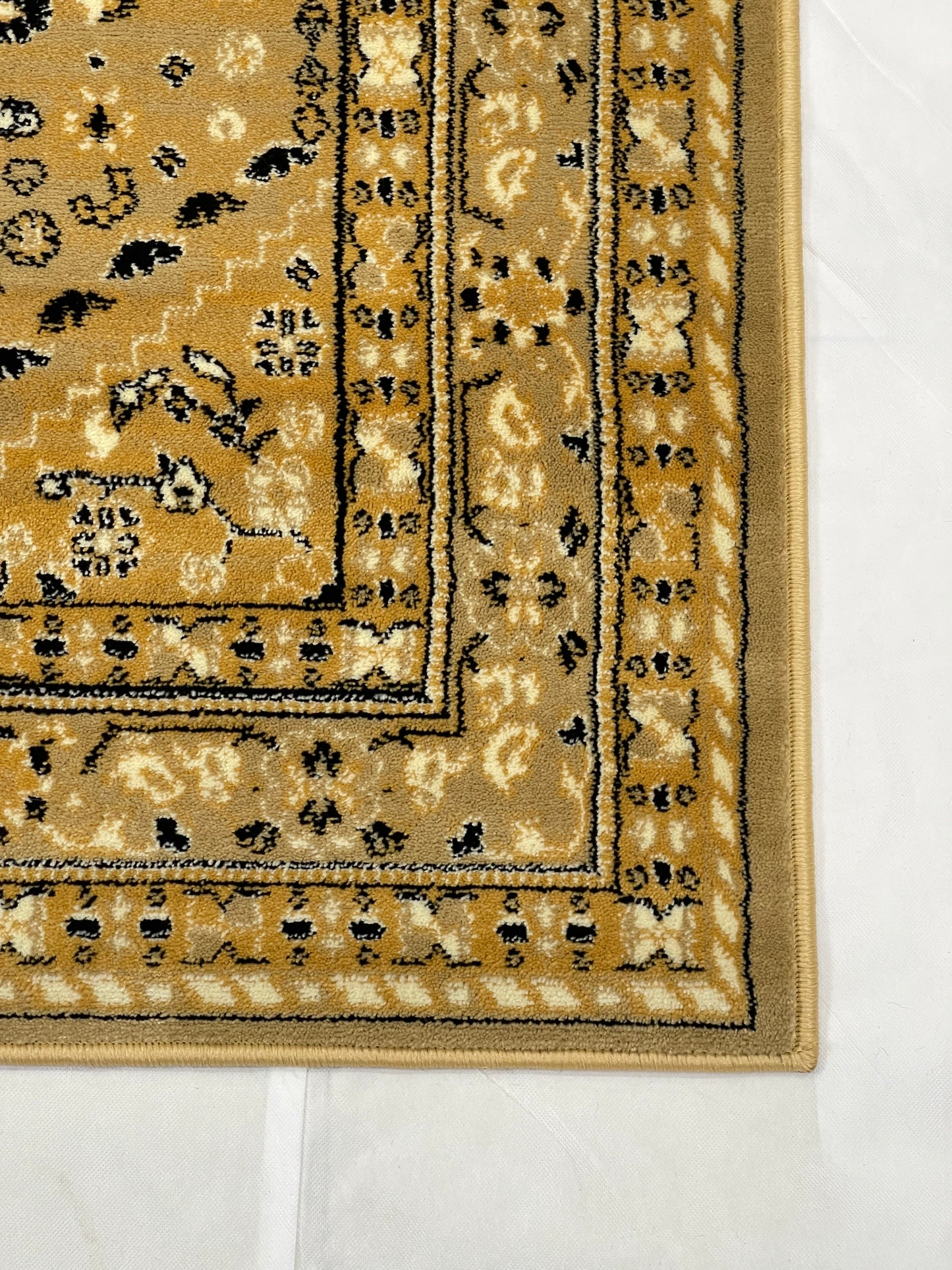 Persian Polypropylene Rug,Woven Back
(Article-65-Beige)
Size : 4 ft width x 5.6 ft length (120 cm x 170 cm)