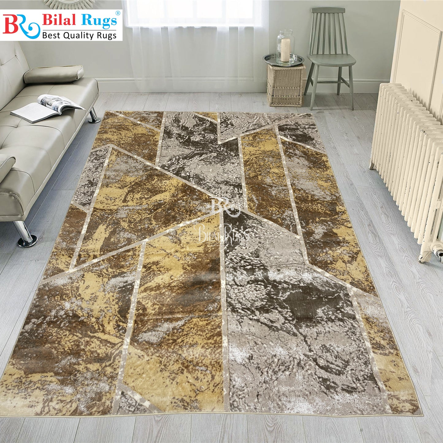 Turkish Top Quality Silk.(Article-1089-Cream , Beige) Size: 6.6 ft width x 9.6 ft length (200cm x 290cm)