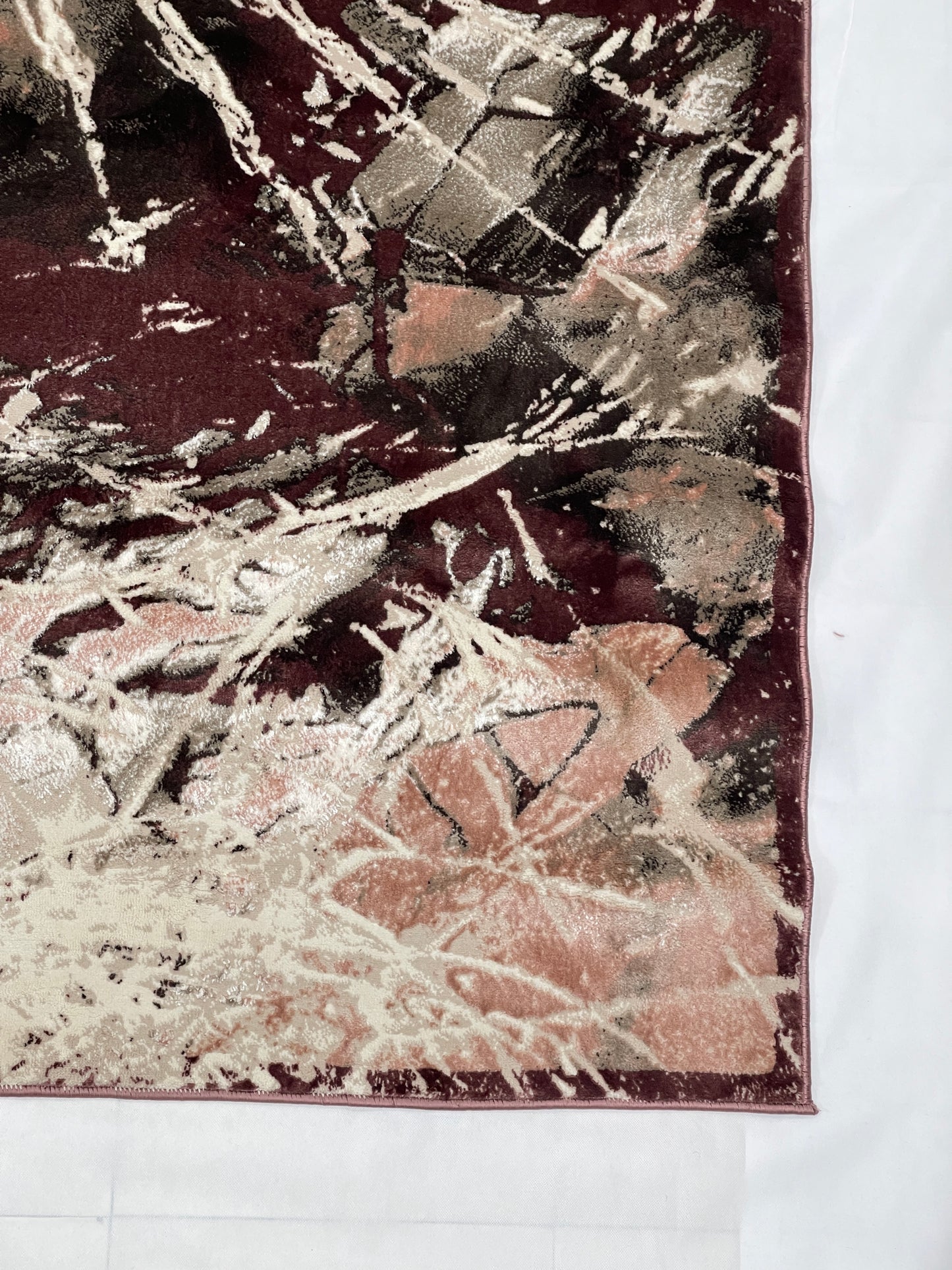 Turkish Top Quality Silk.(Article-1079-Peach) Size: 6.6 ft width x 9.6 ft  (200cm x 290cm)