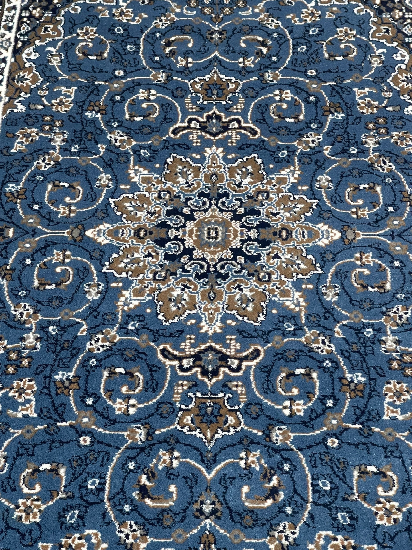 Persian polypropylene Rug,back woven(Article-19-Blue)
5 ft width x 7.3 ft length