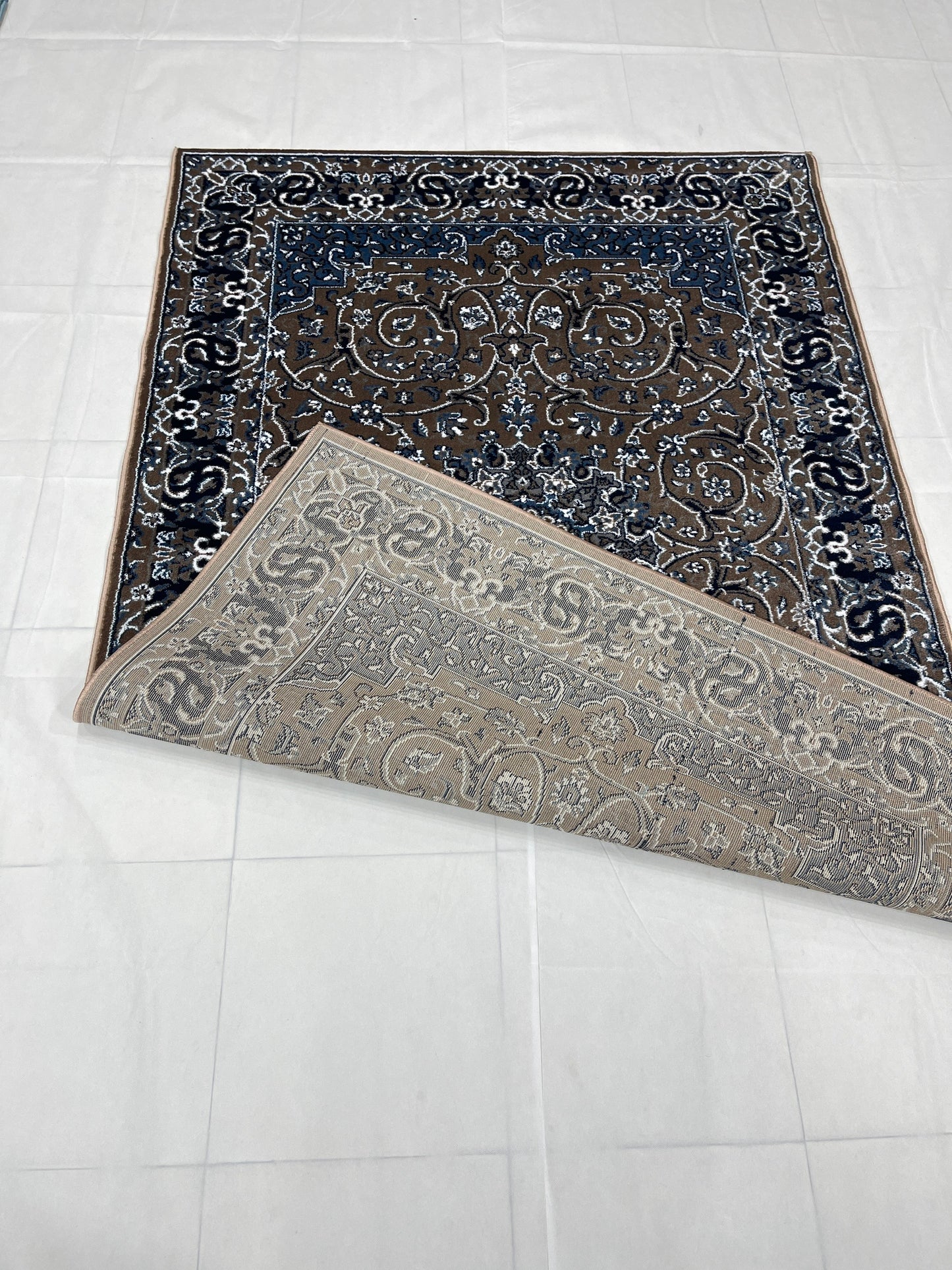 Persian polypropylene Rug,back woven(Article-20-Mink)