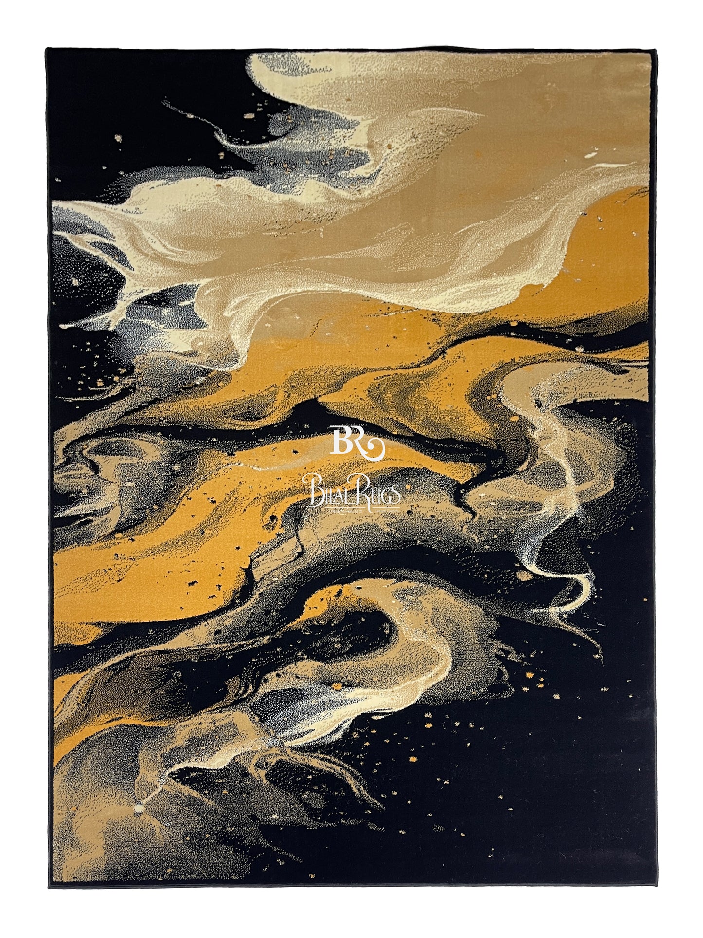 Modern Polypropylene Rug,back woven(Article-168-Black)
Size : 6.6 ft width x 9.6 ft length (200cm x 290cm)