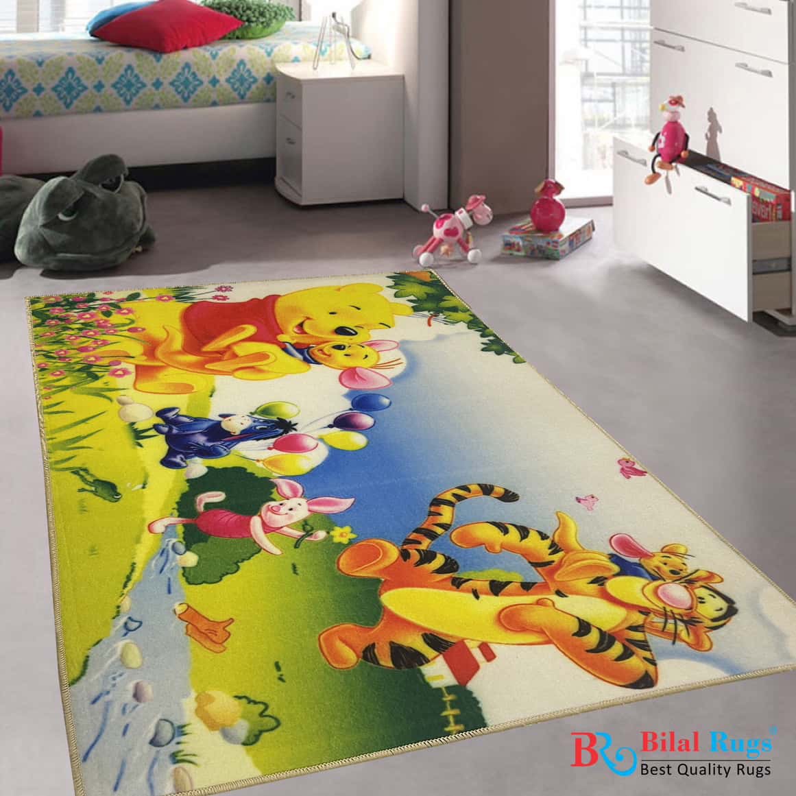 TPR Non Woven Rugs For Kids Room
Article-14-Yellow