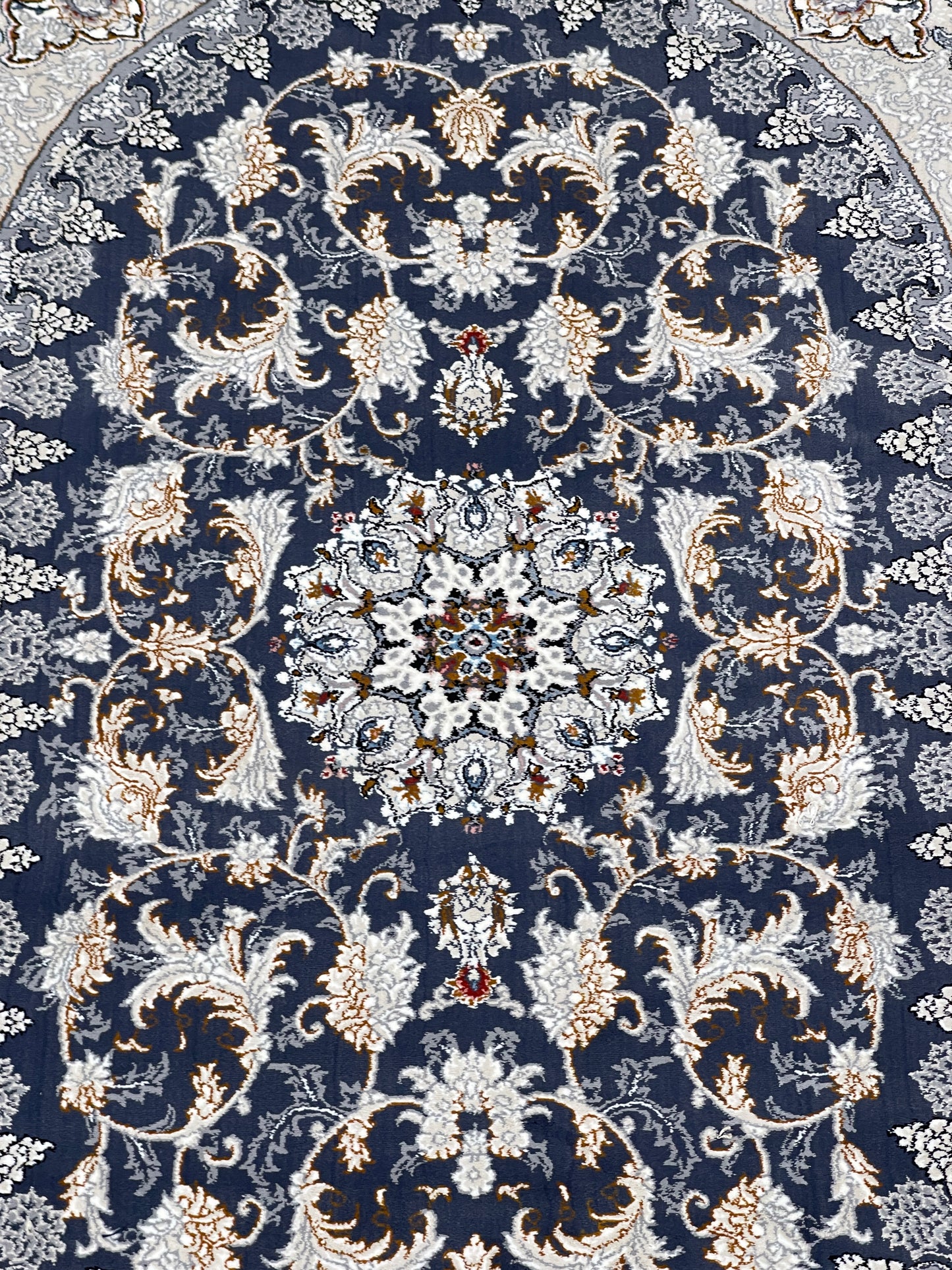 Irani  Acrylic 700 Reeds
Article -203-Blue
Size : 3 ft width x 5 ft length (100cm x 150cm)