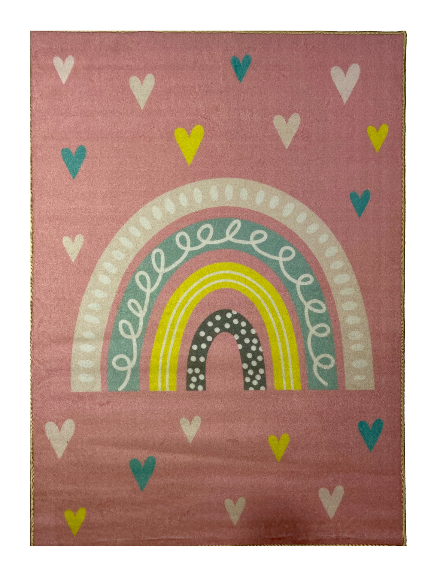 TPR Non Woven Rug.  Article-71-Pink