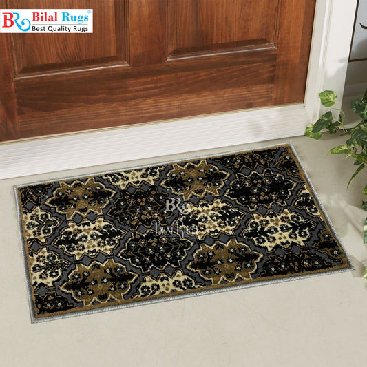 Grey Polypropylene Woven Door Mat.
Size : 40 cm x 75 cm
