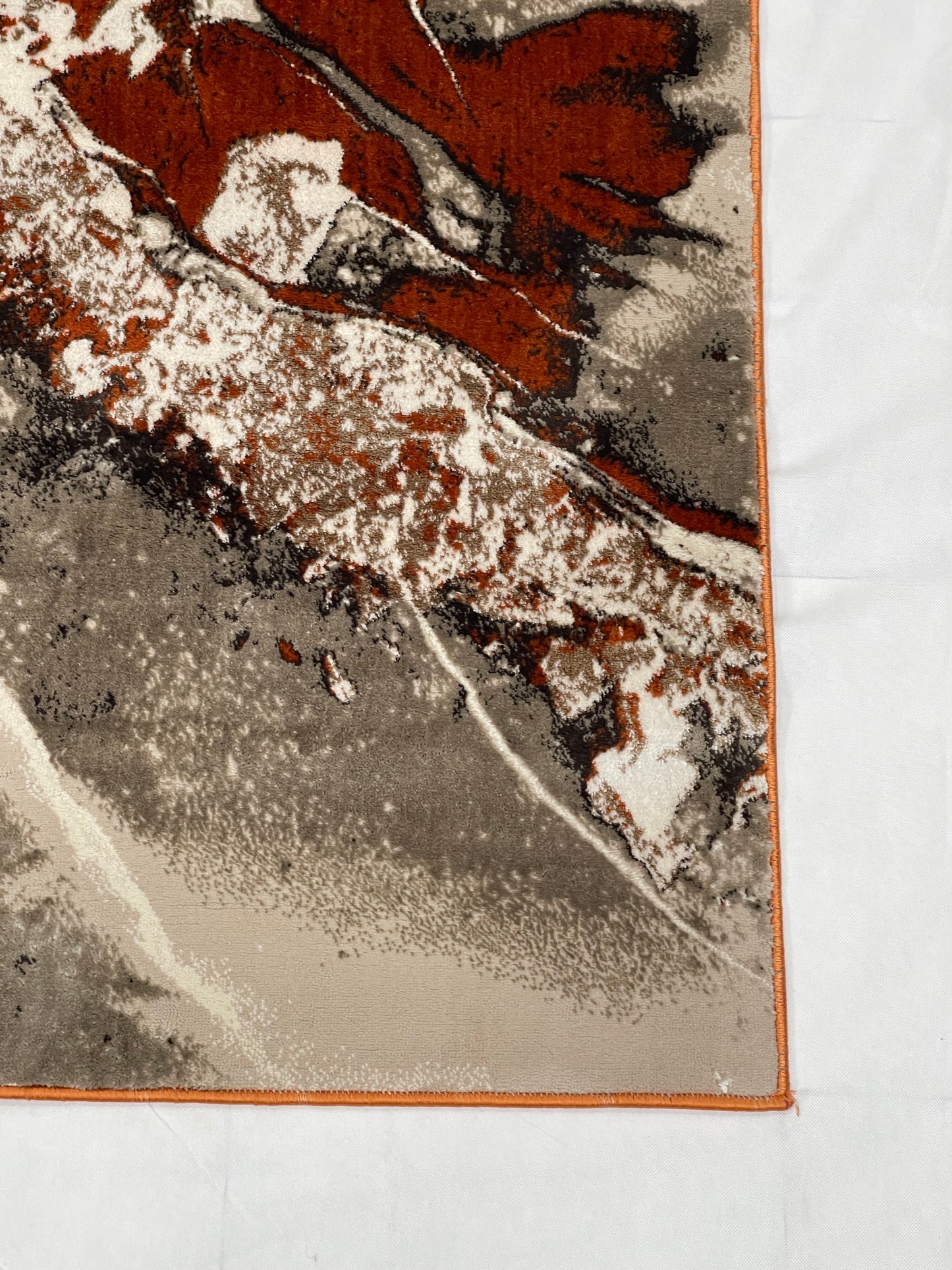 Turkish Top Quality Silk.(Article-1048-Rust)